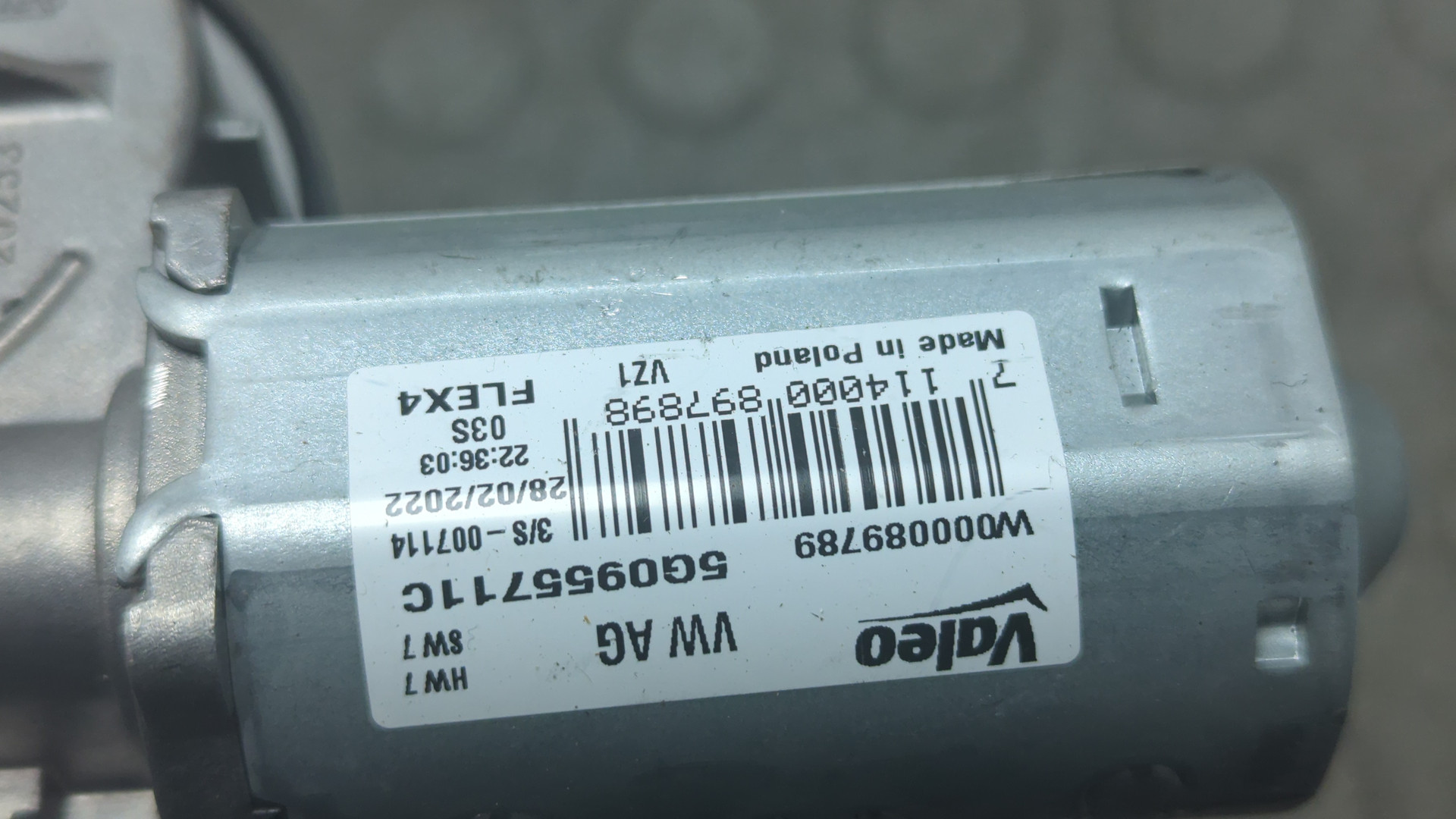 Моторчик стеклоочистителя задний