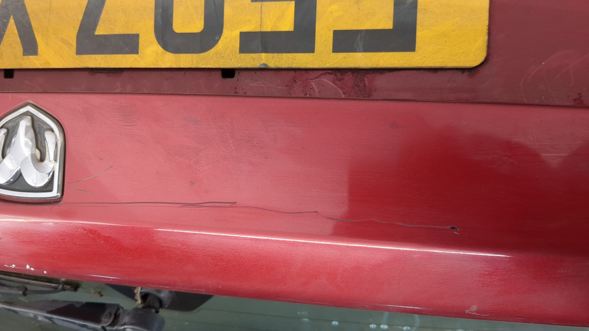 Дверь багажника