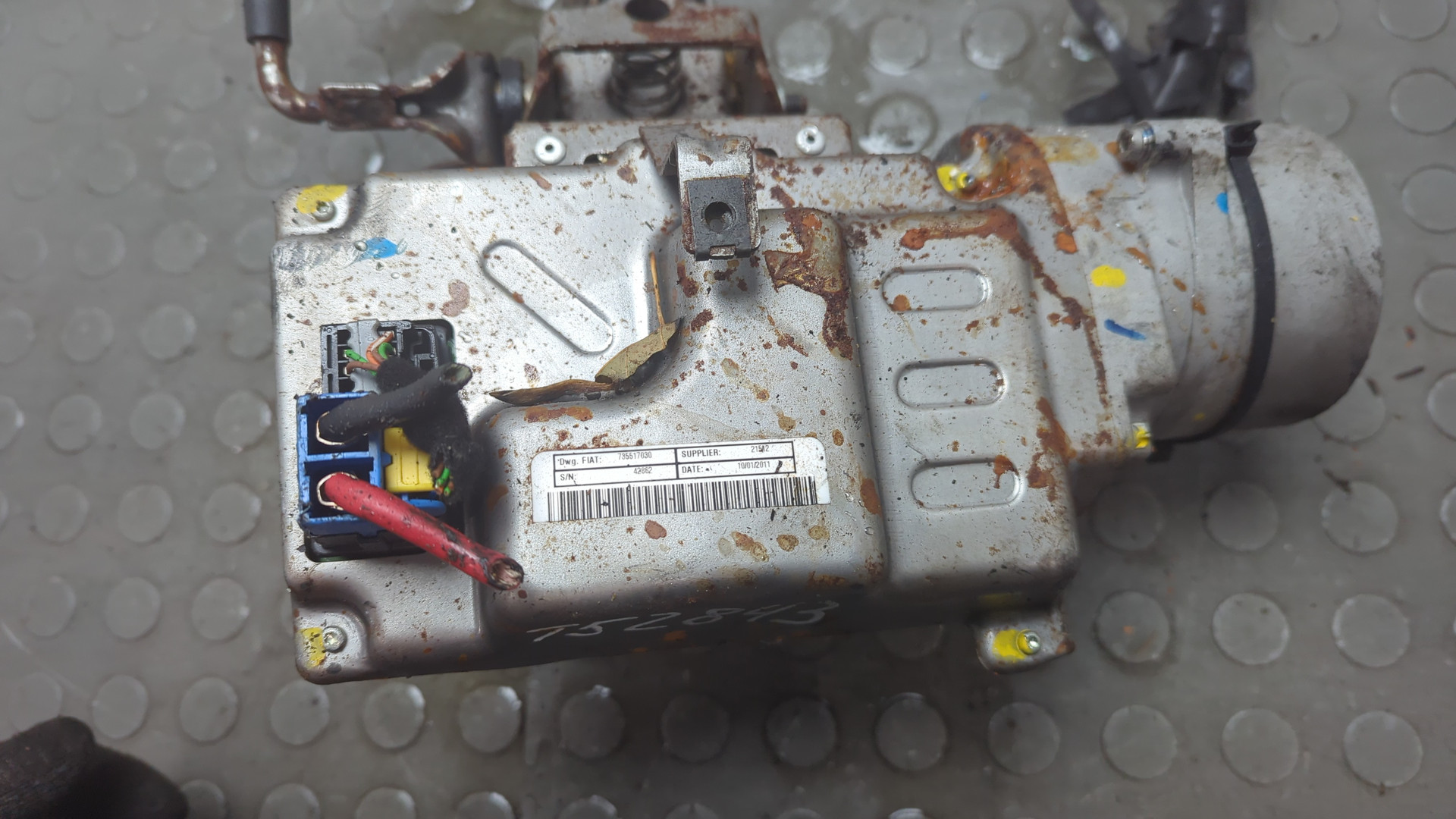 Серводвигатель рулевой рейки