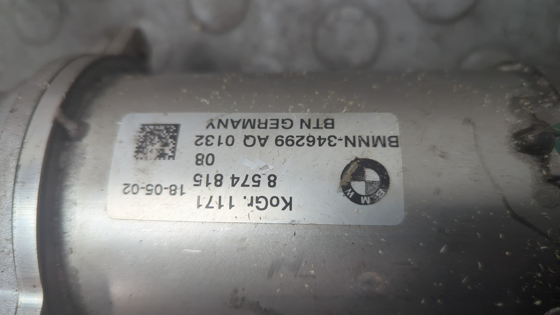 Тройник вентиляции картерных газов