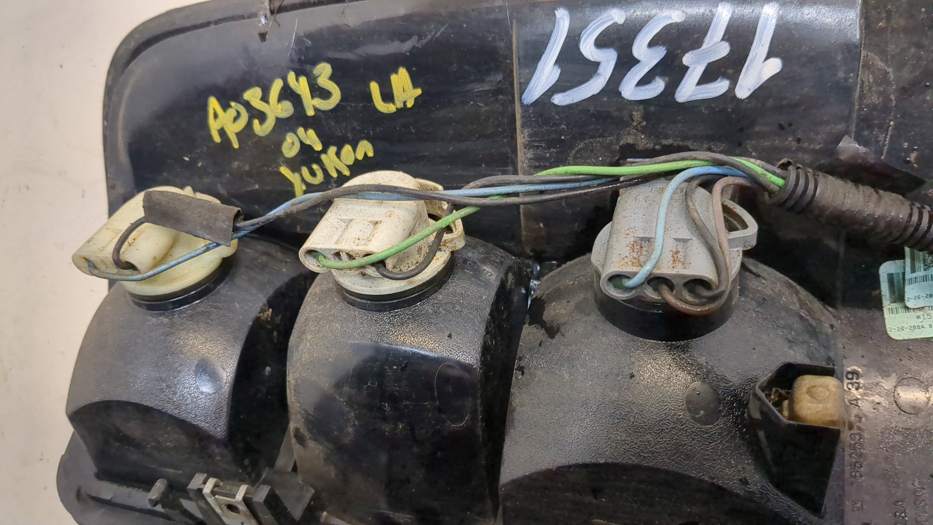 Фонарь задний левый