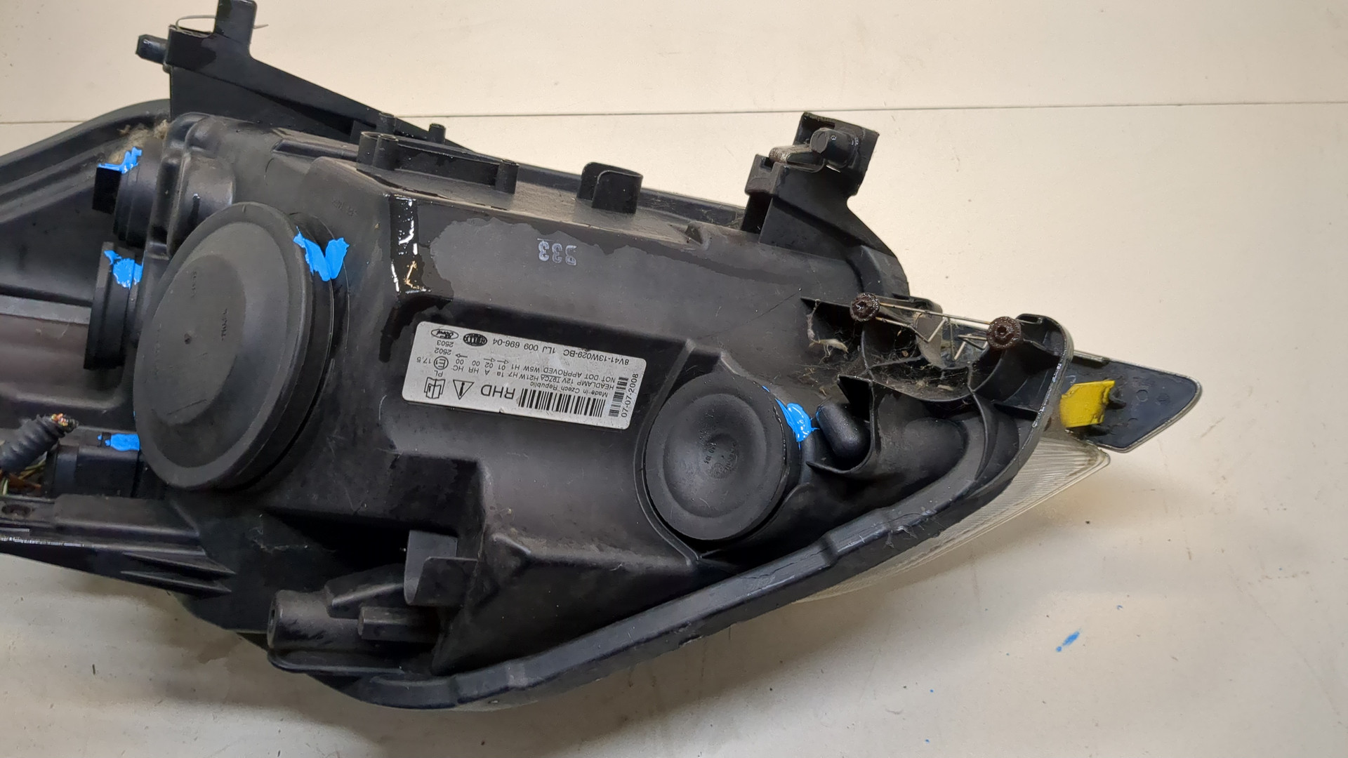 Фара правая