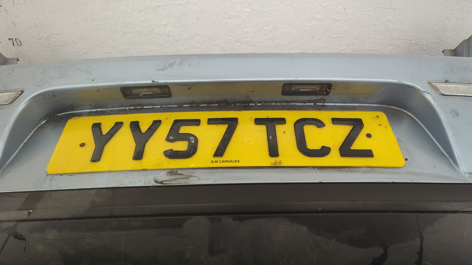 Бампер задний