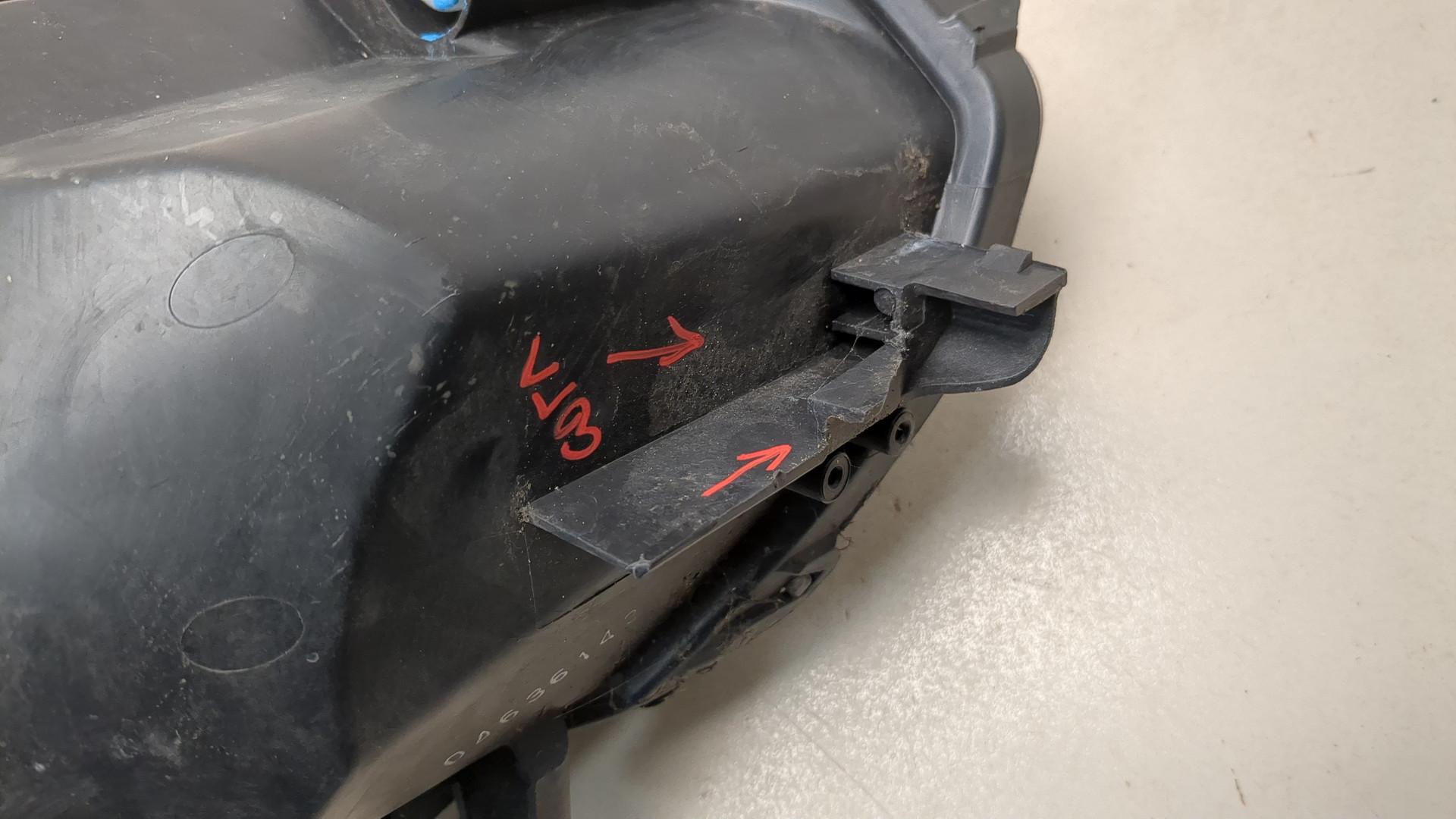 Фара правая