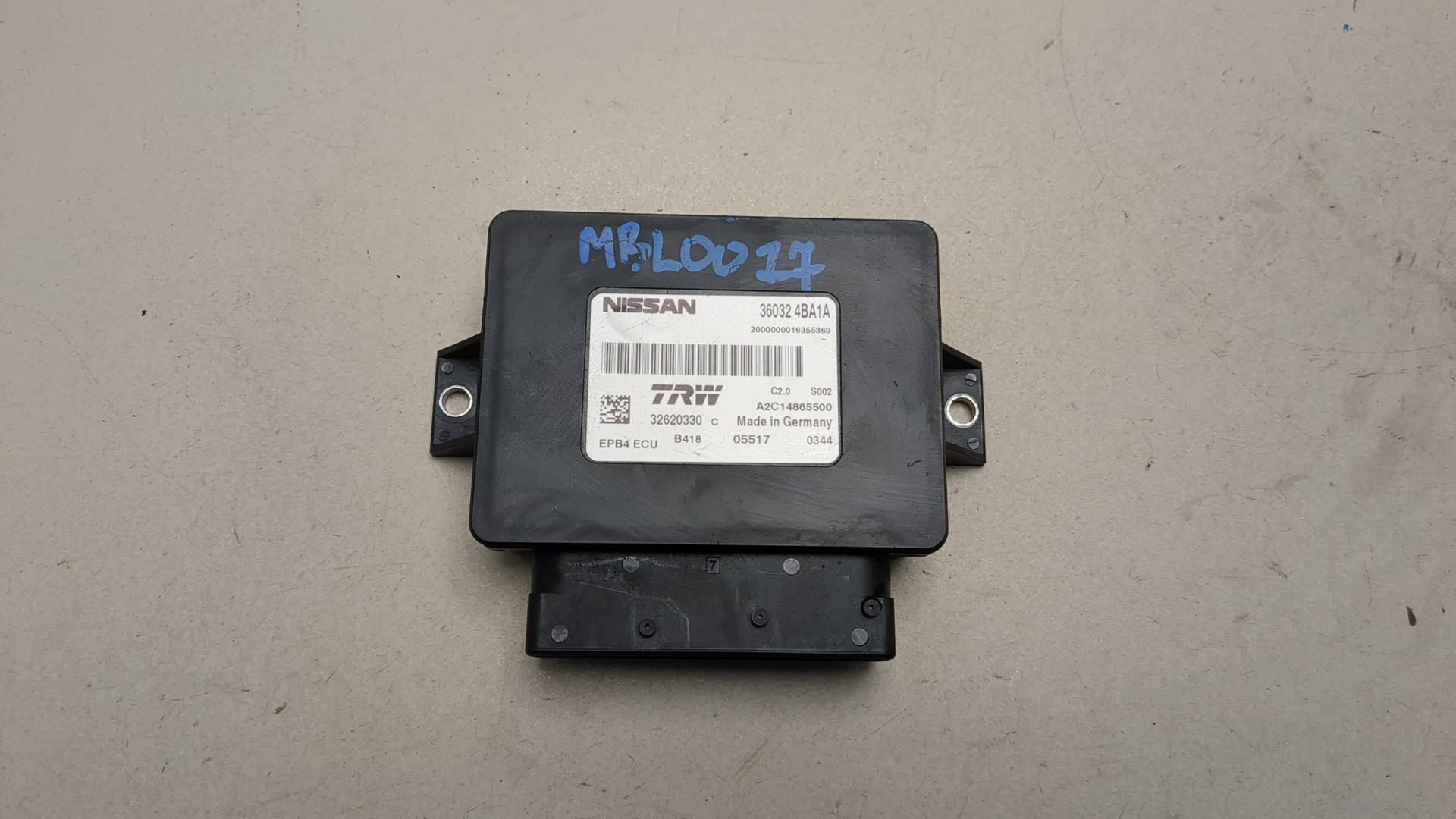 Блок управления парковочным тормозом