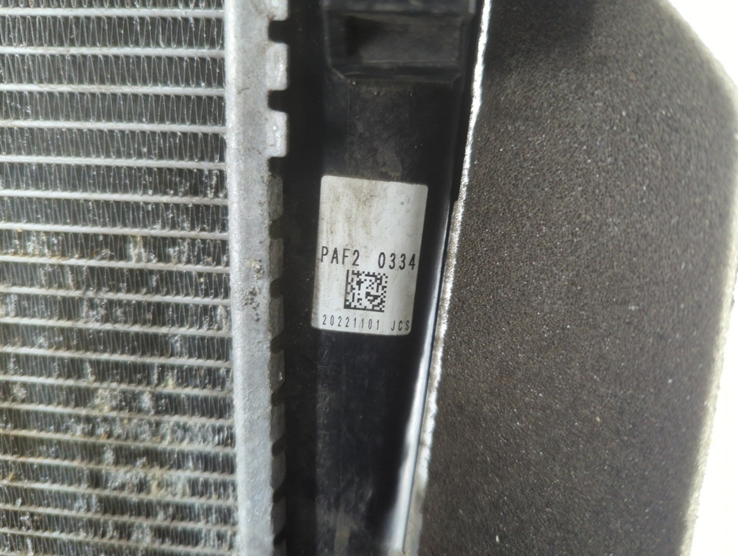 Радиатор охлаждения двигателя основной