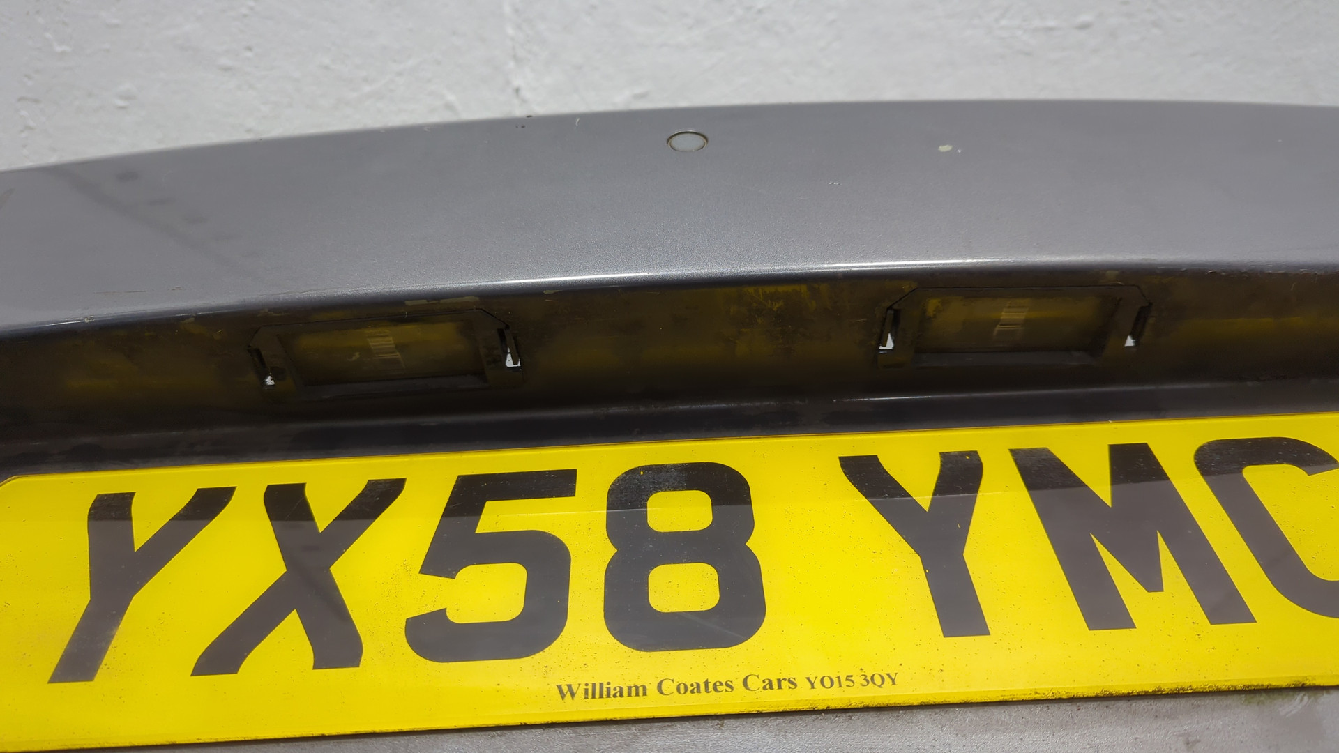 Бампер задний