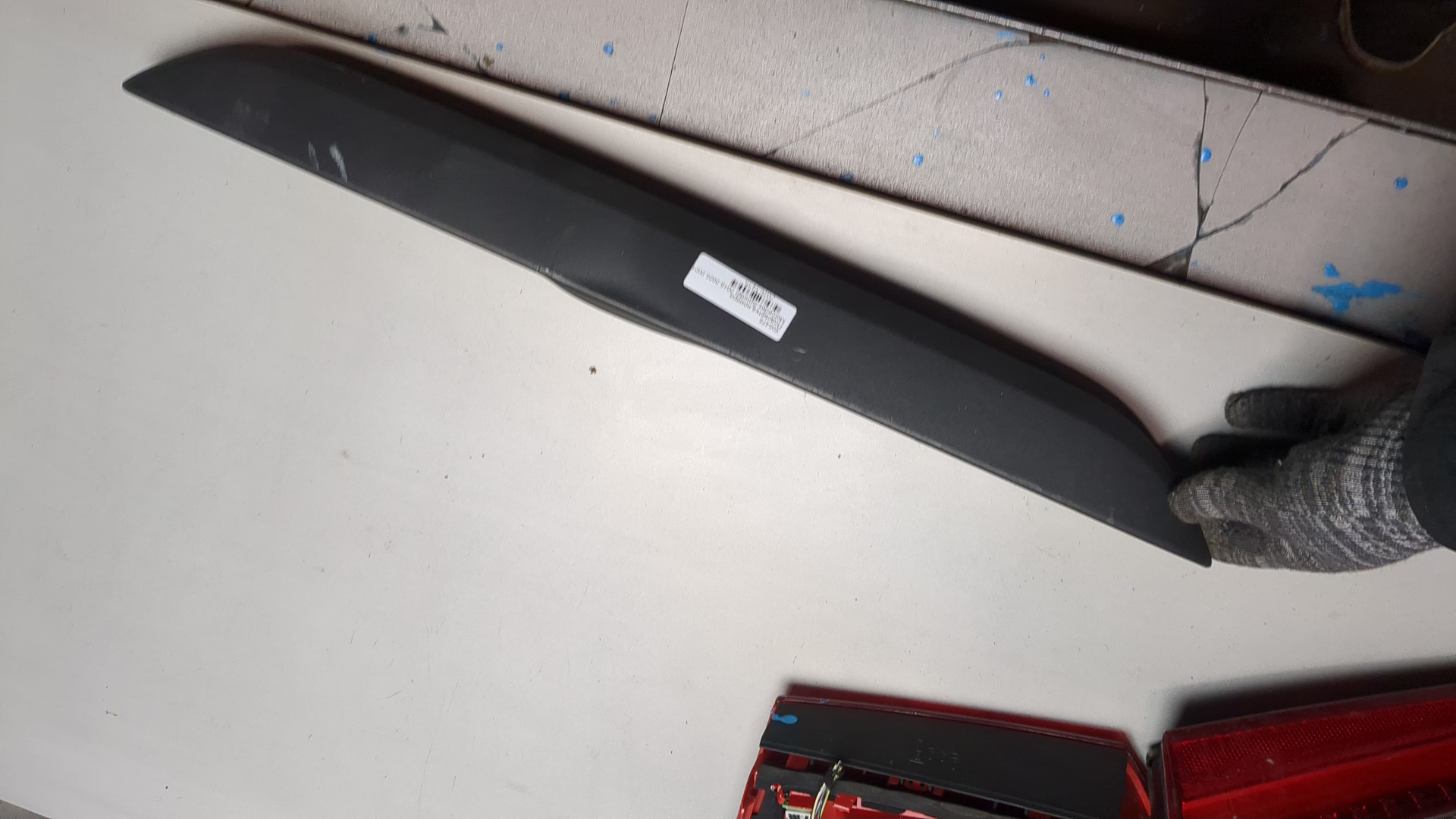 Фонарь подсветки номера