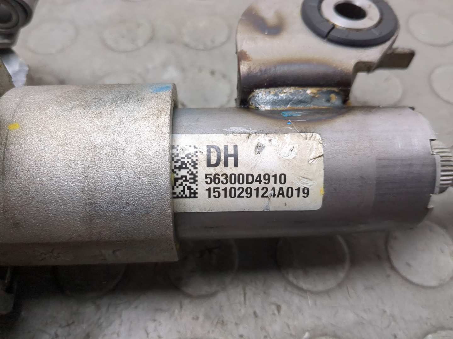 Колонка рулевая