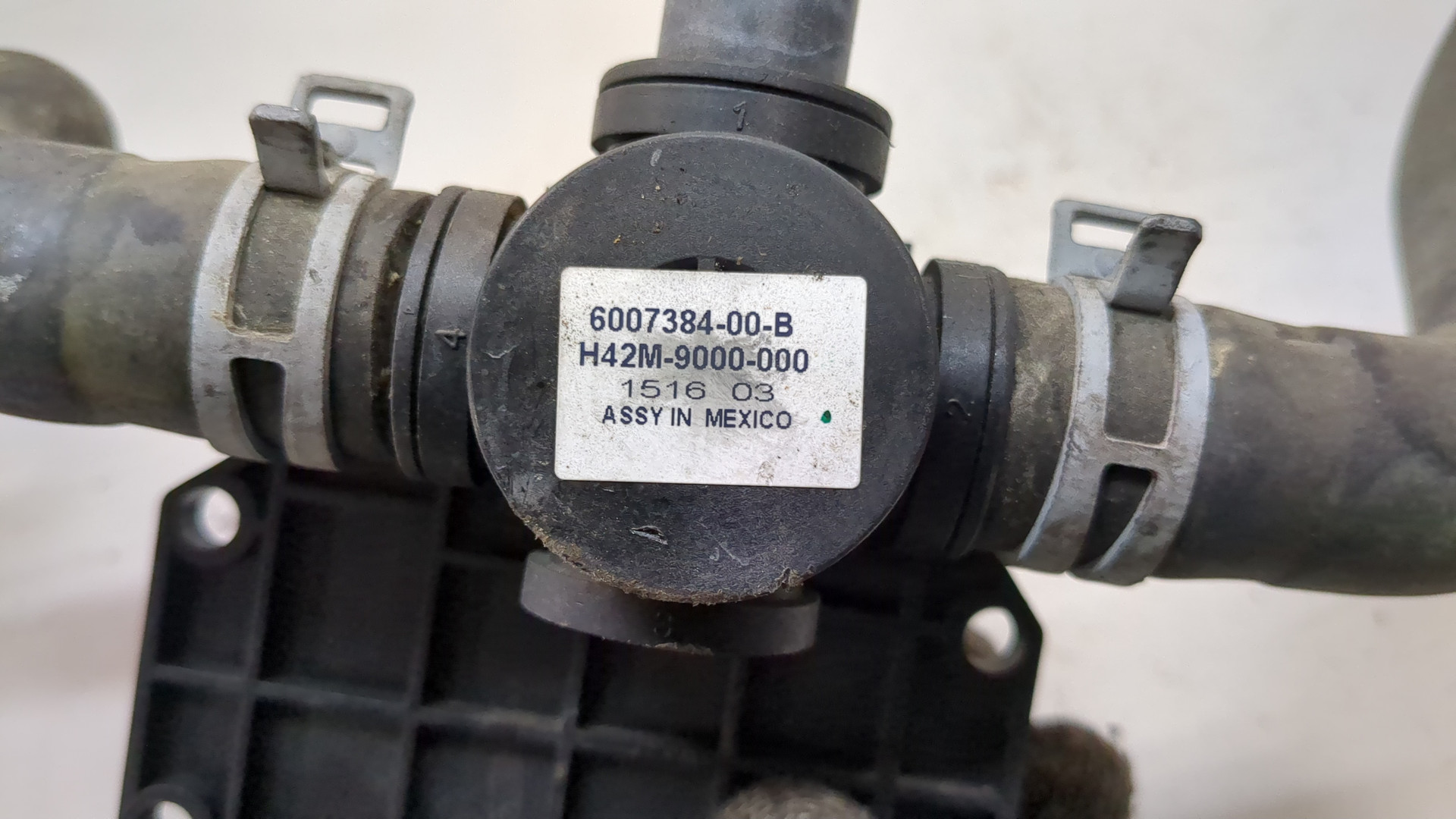 Краник печки