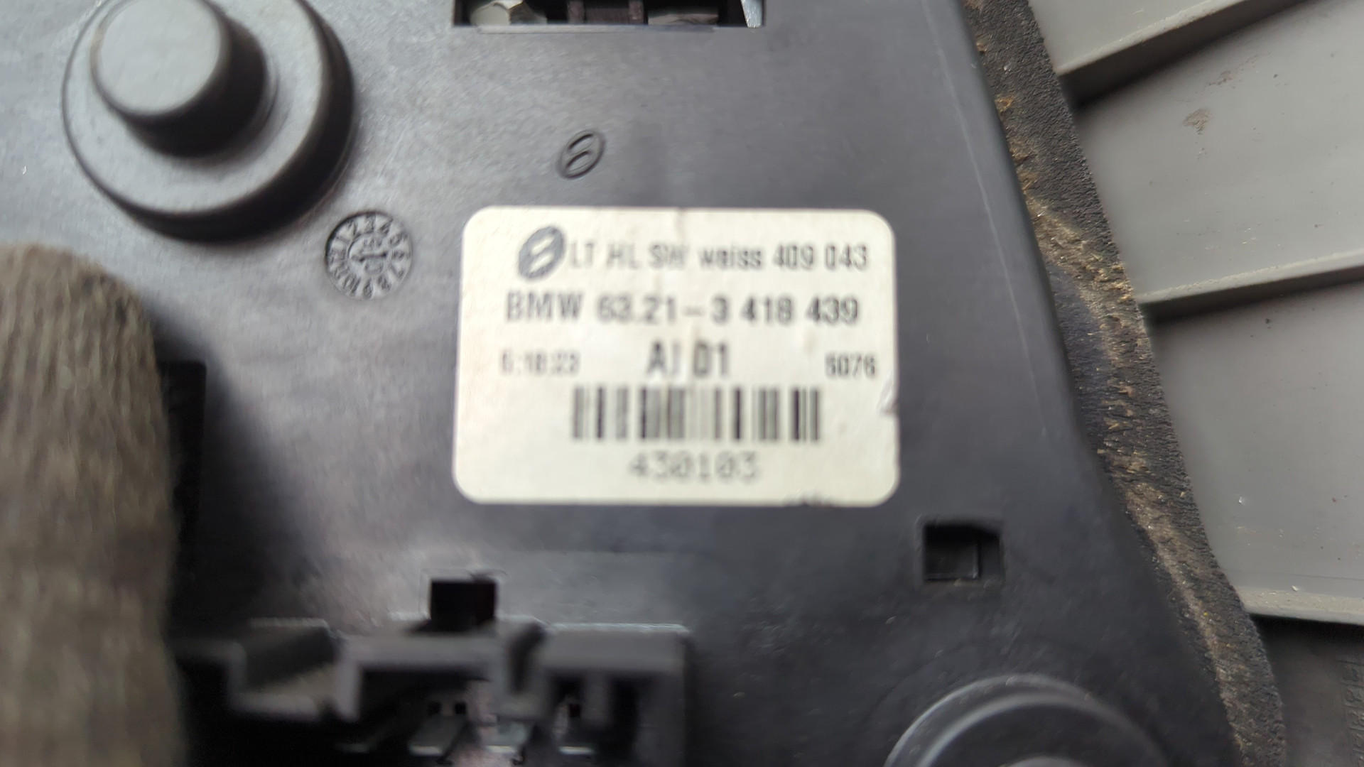 Фонарь задний левый