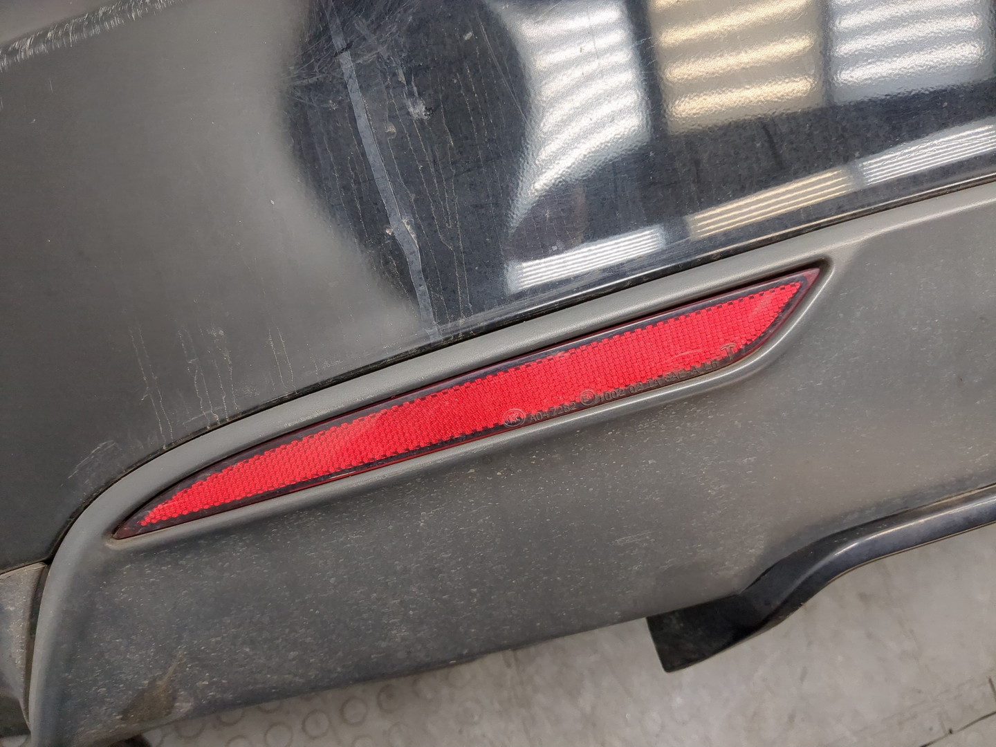 Бампер задний