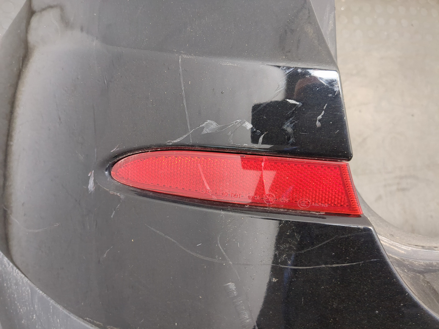 Бампер задний