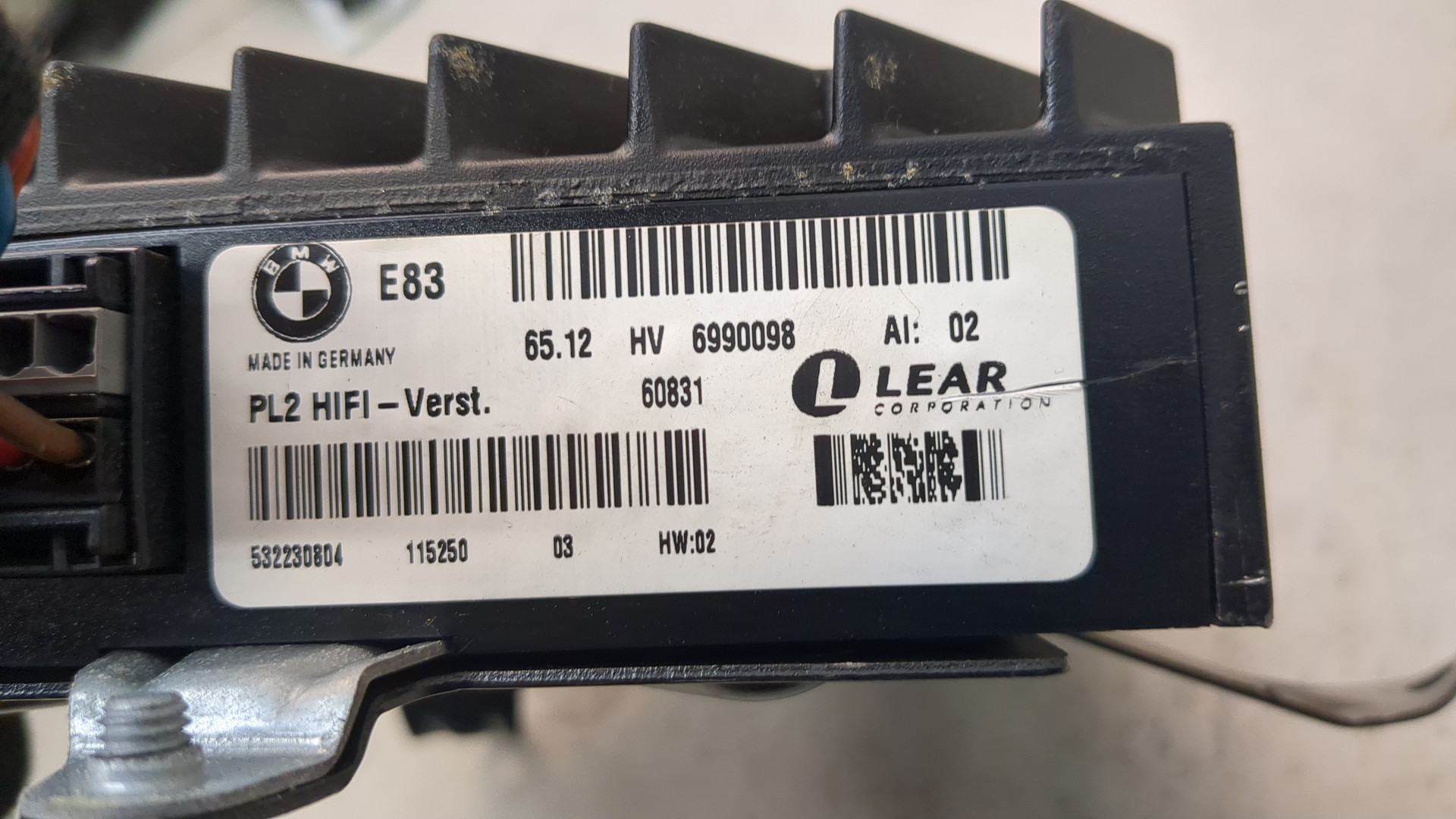 Усилитель акустической системы