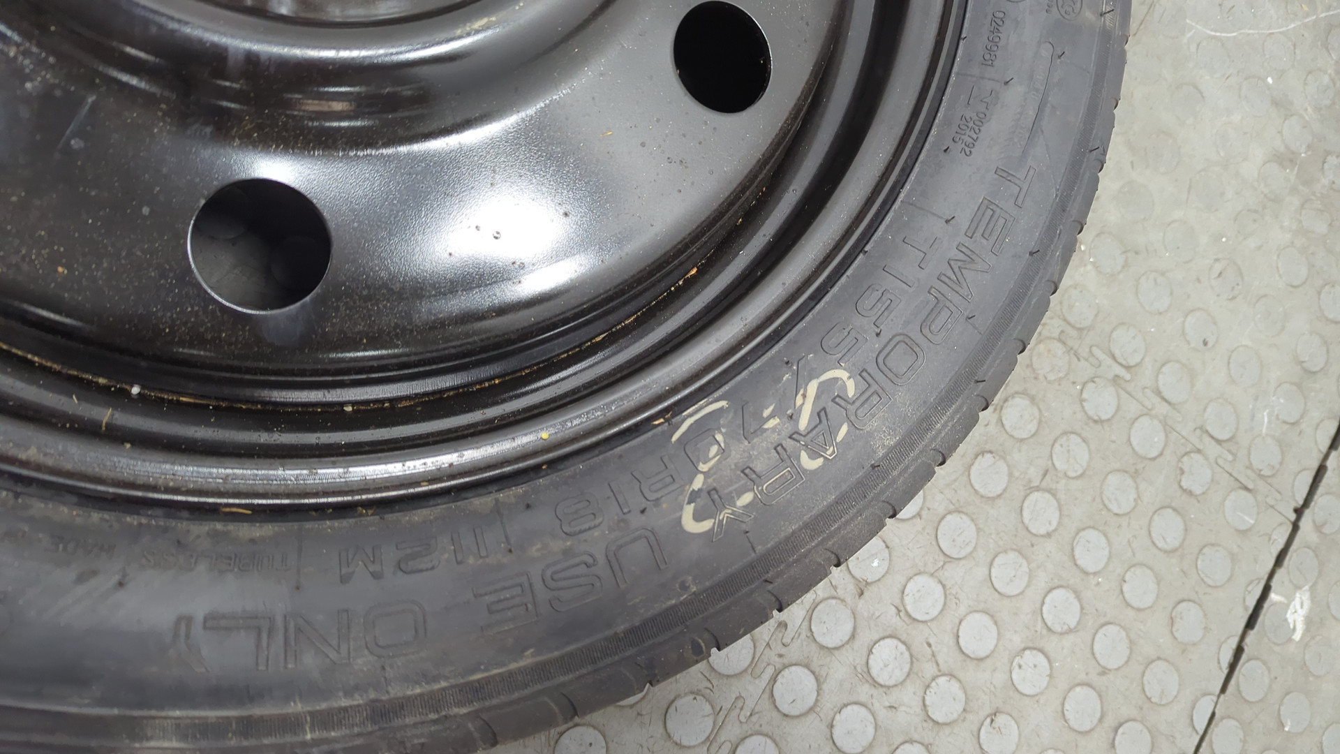 Диск запасного колеса/докатка