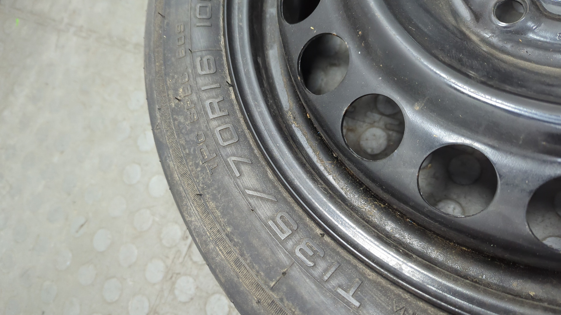 Диск запасного колеса/докатка