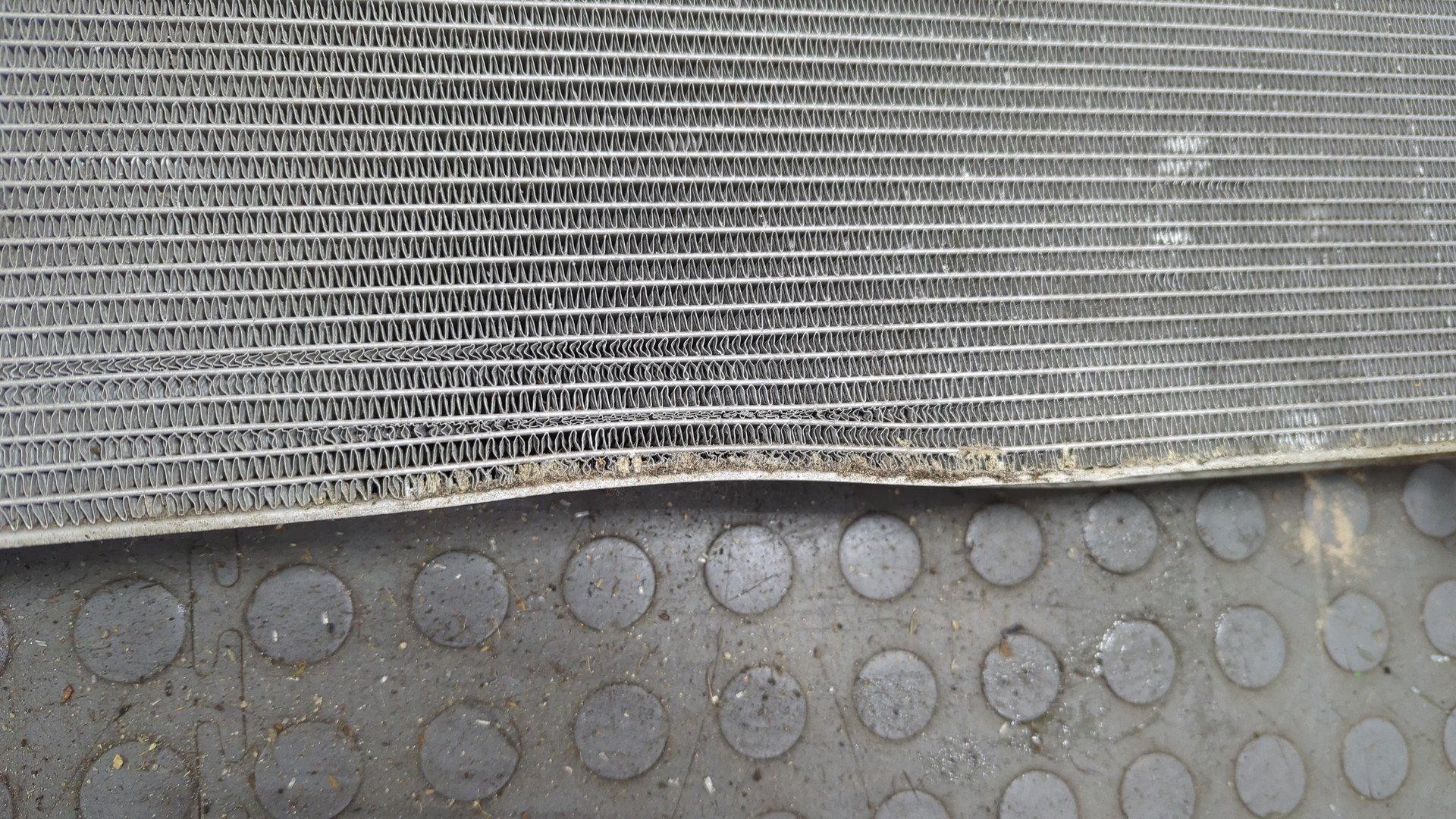 Радиатор охлаждения двигателя основной