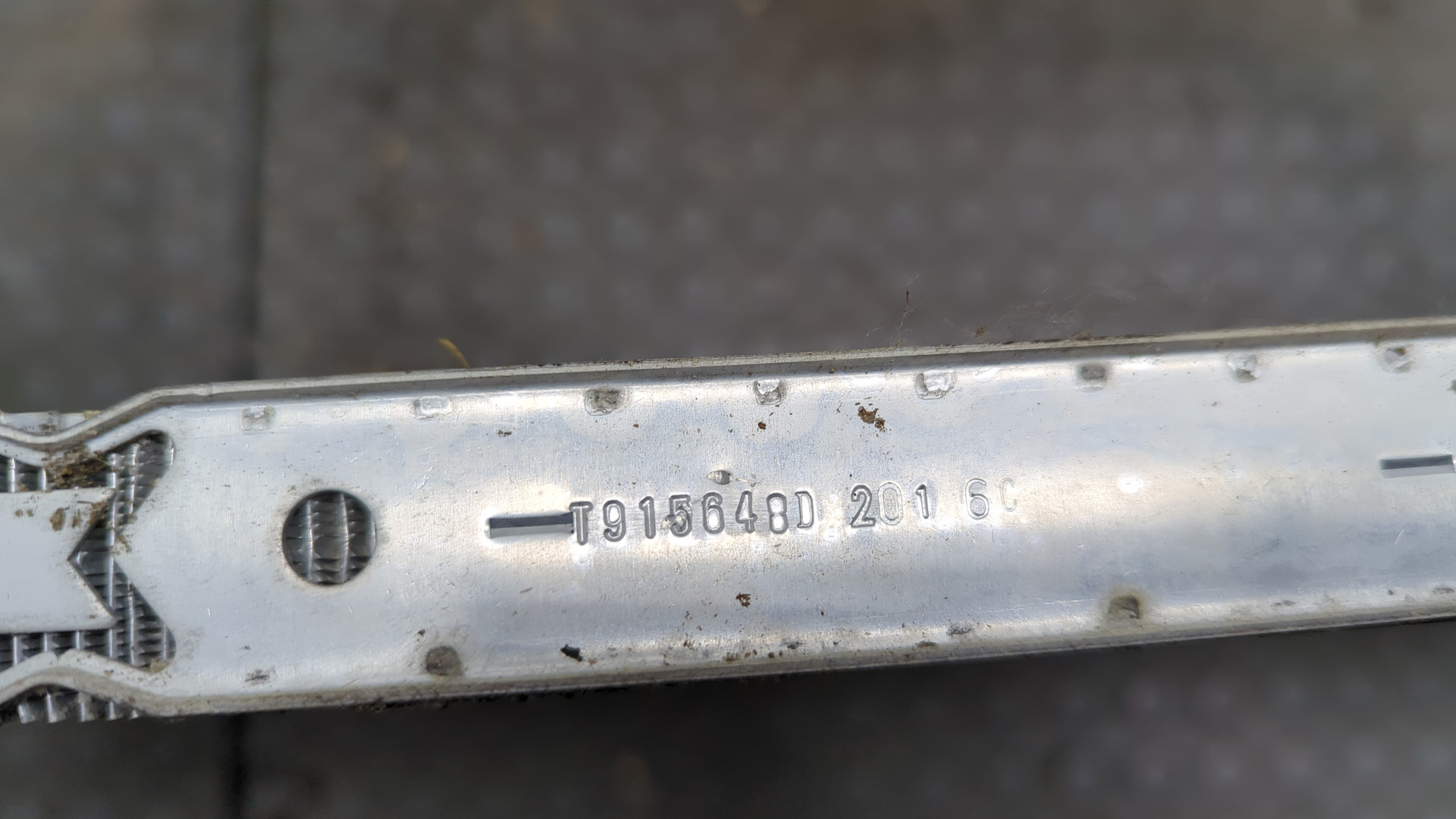 Радиатор охлаждения двигателя основной