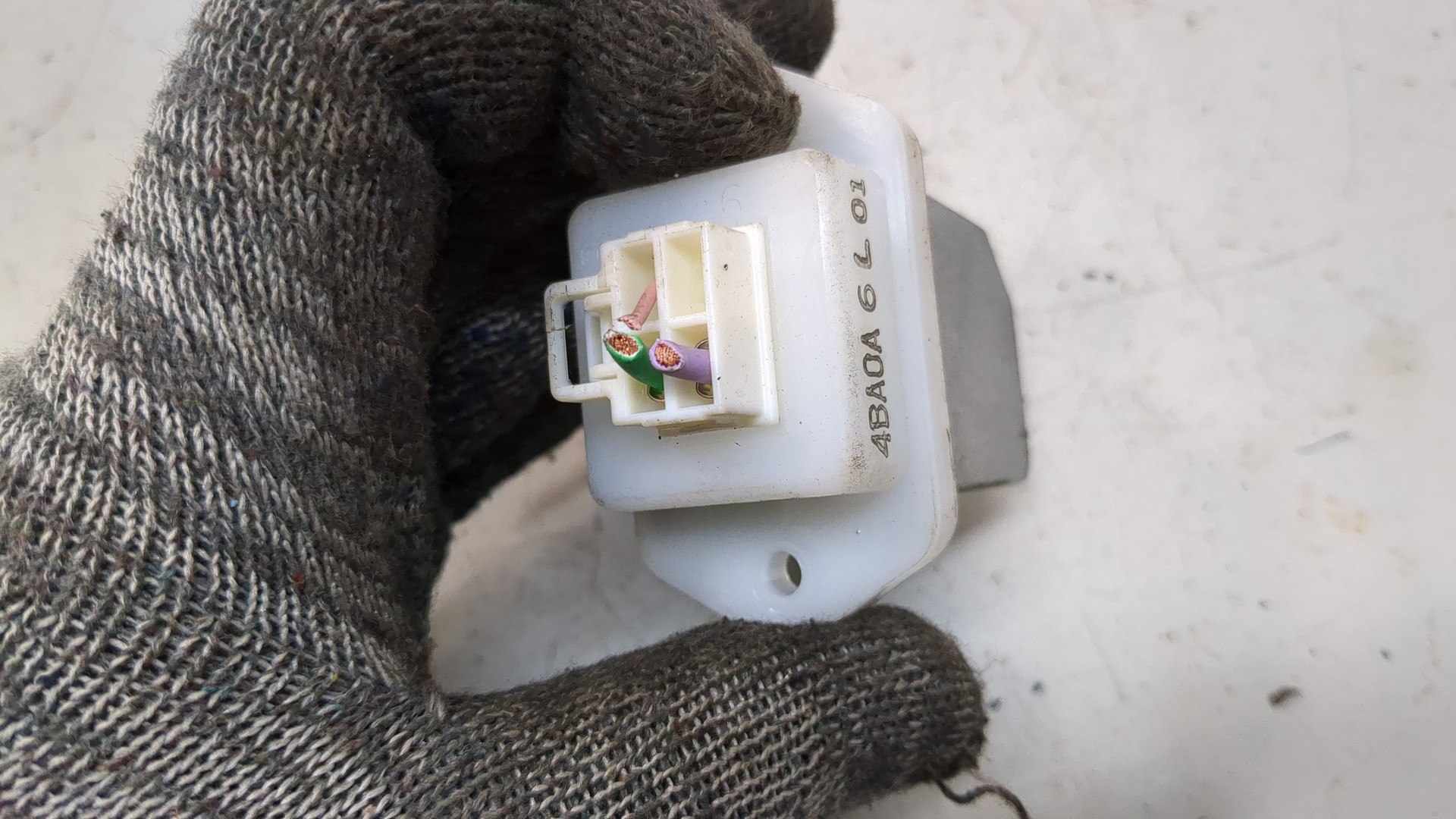 Резистор отопителя