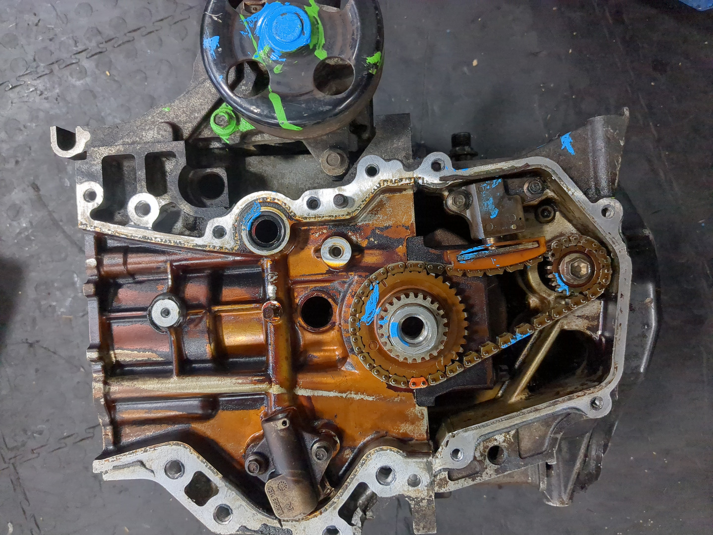 Блок двигателя