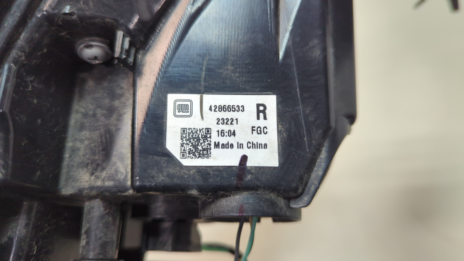 Фонарь задний правый