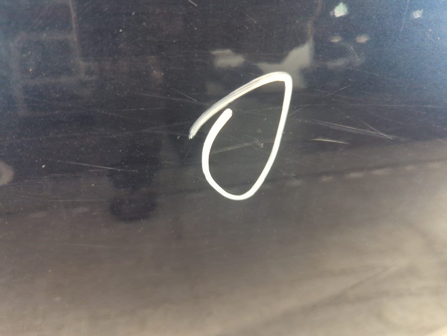 Дверь задняя левая