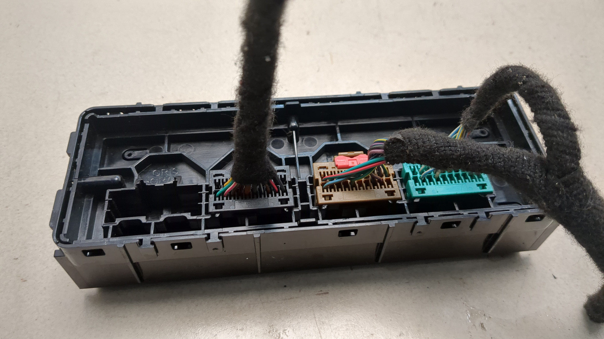 Блок управления климатической установкой