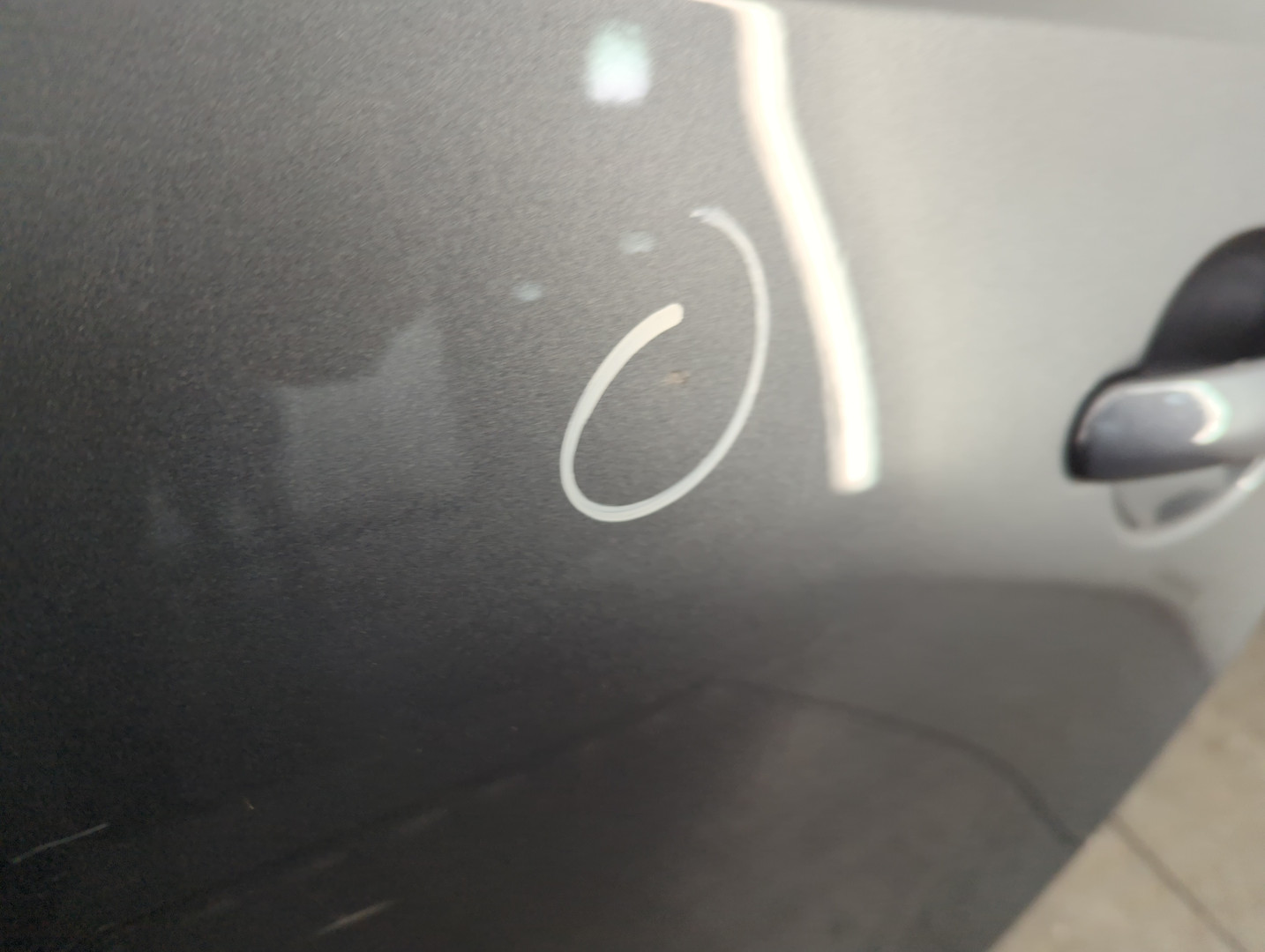 Дверь задняя левая