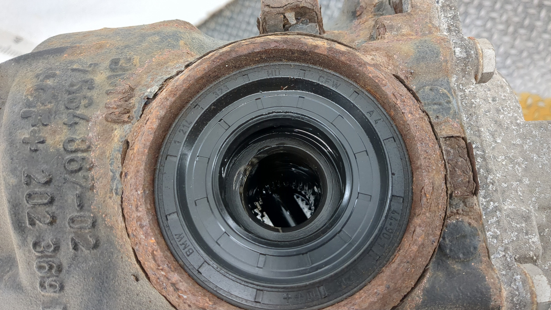 Редуктор заднего моста