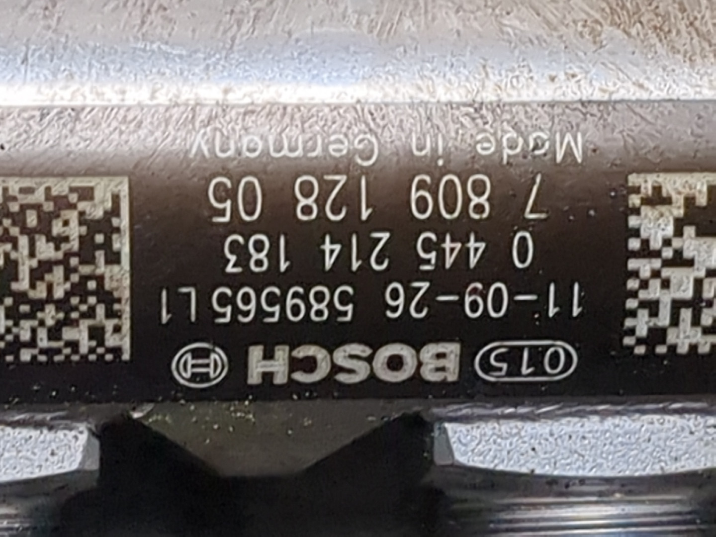 Рейка топливная (рампа)