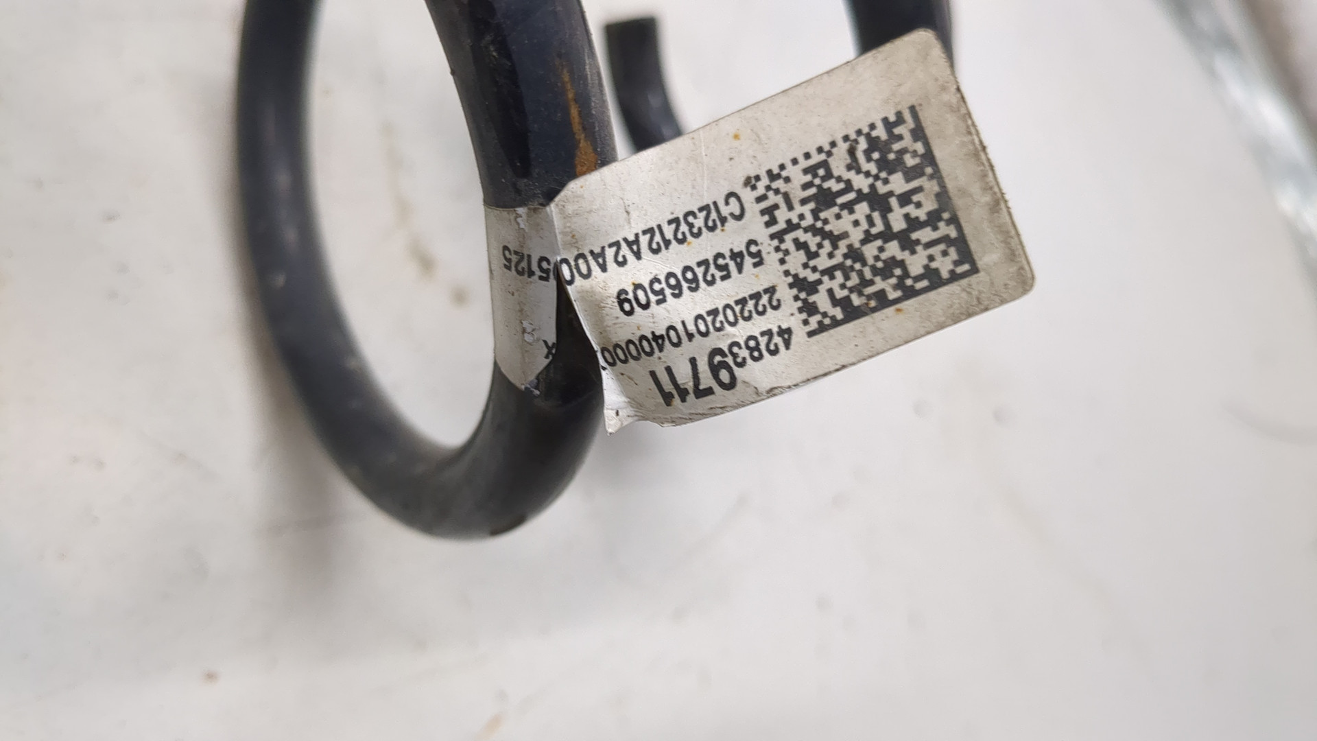 Пружина задняя