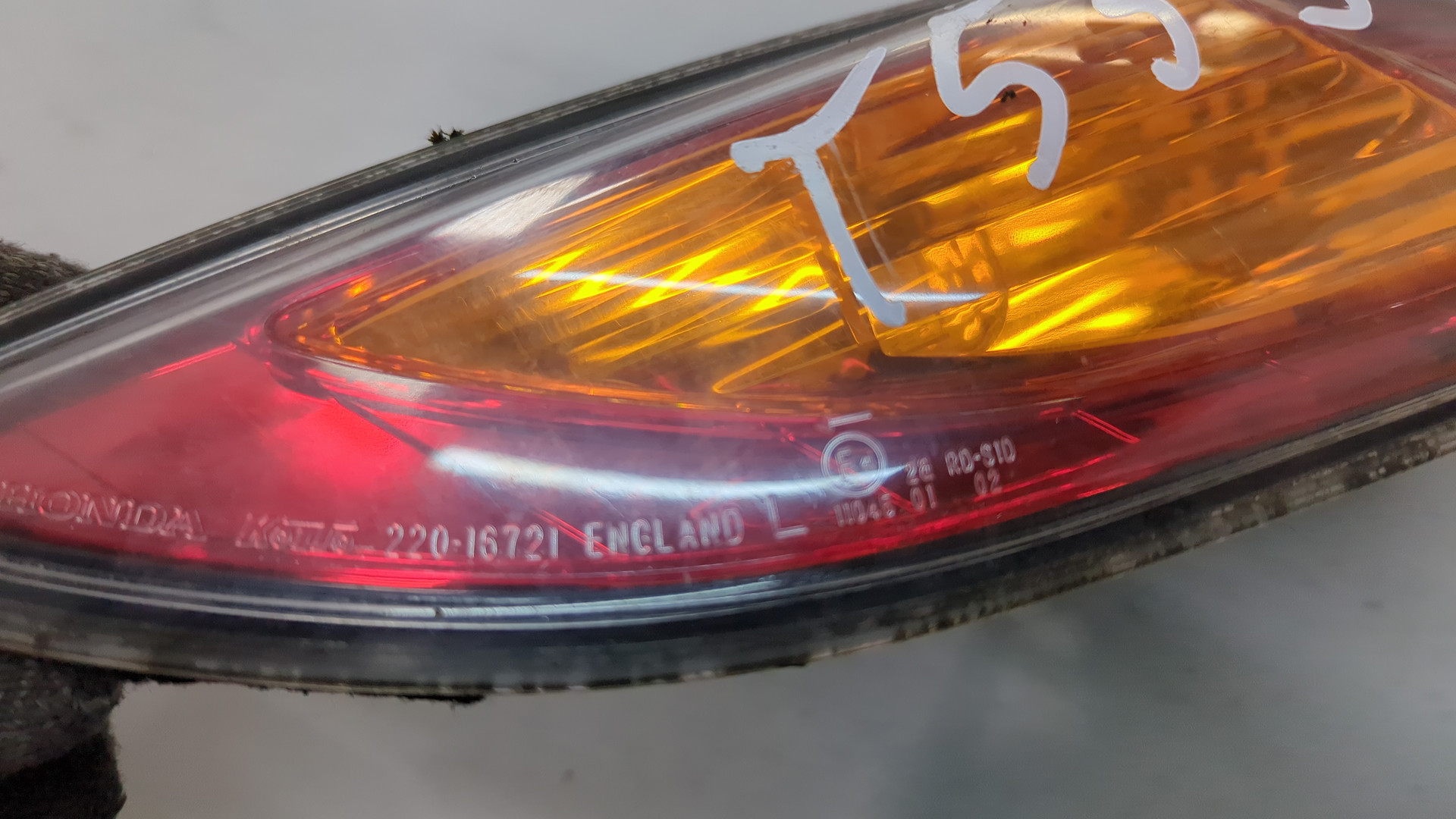 Фонарь задний левый