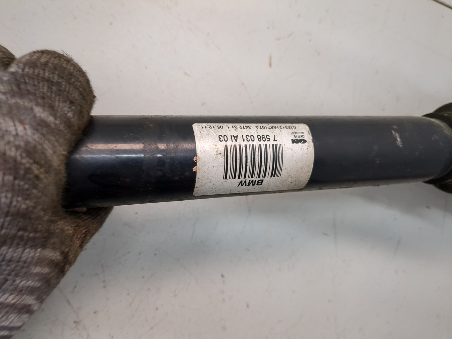 Кулак поворотный задний левый