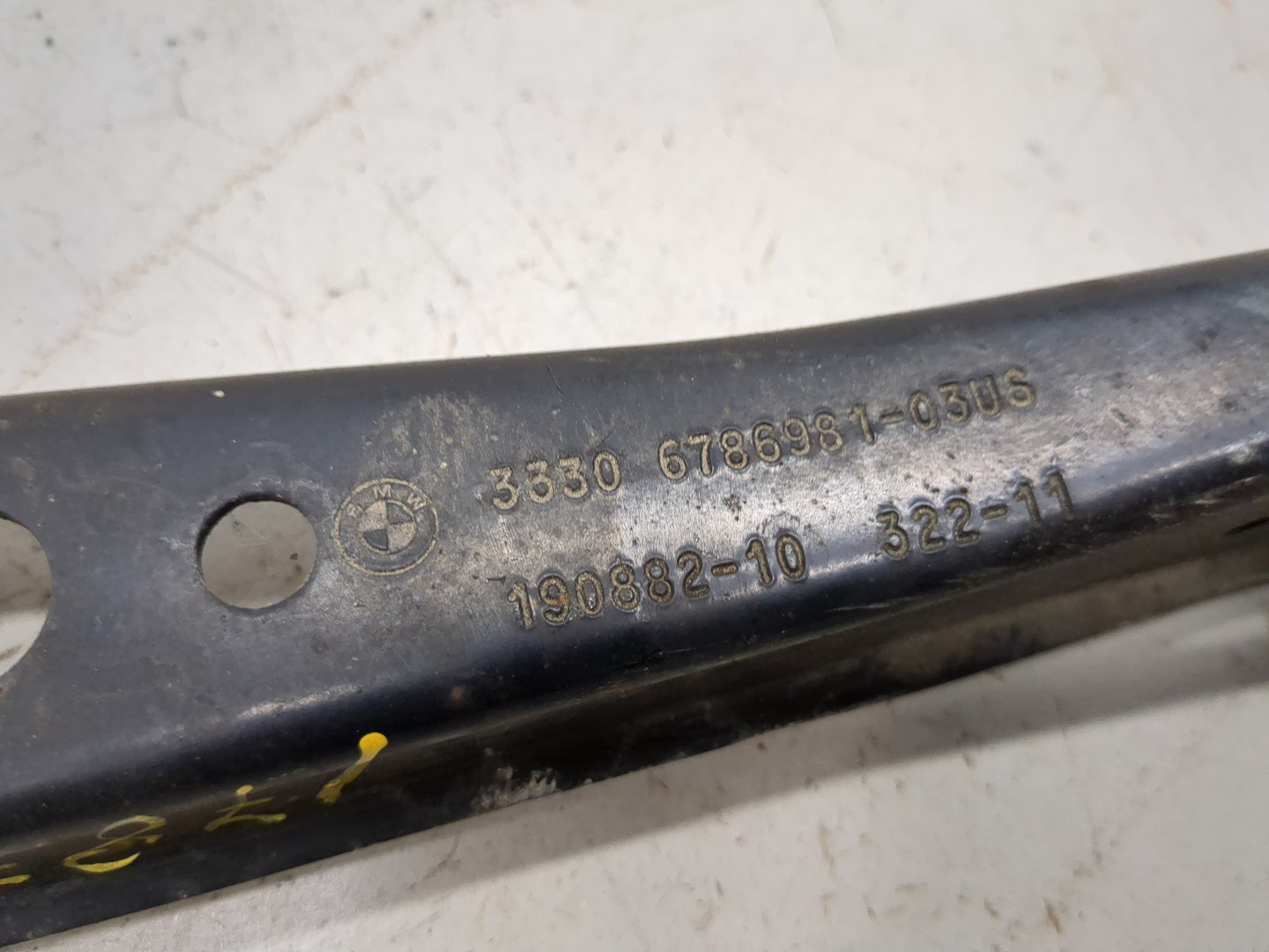 Рычаг задний левый