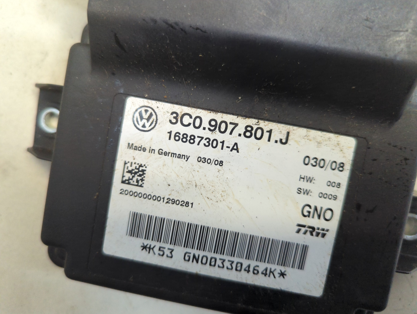 Блок управления парковочным тормозом