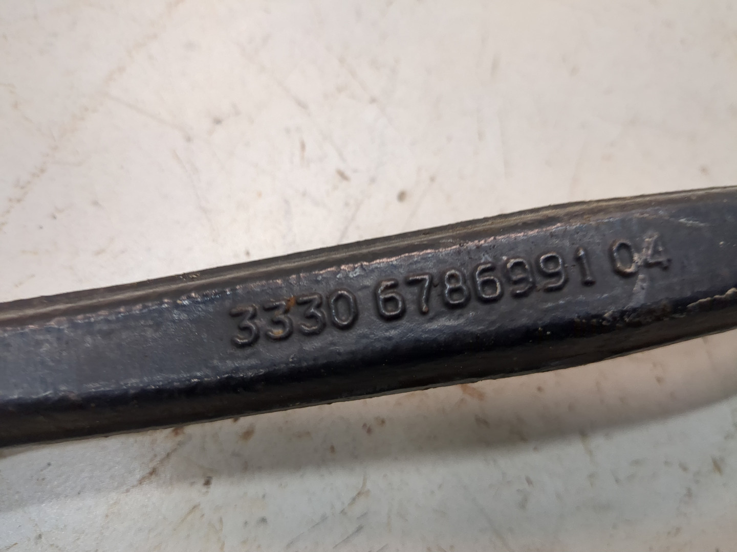 Рычаг задний