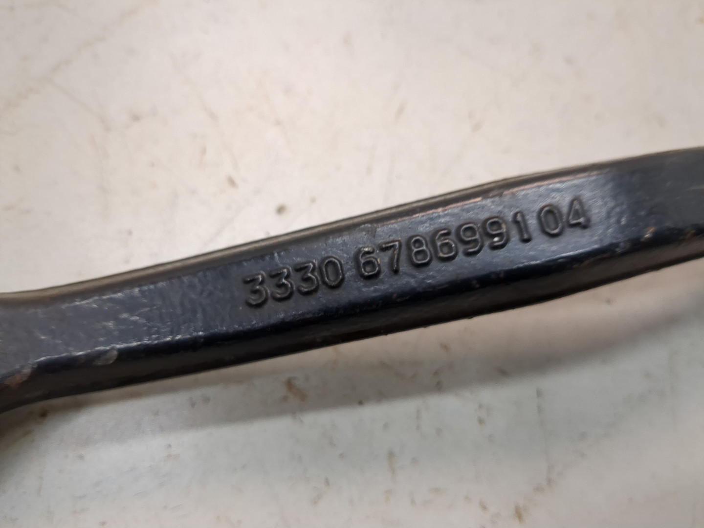 Рычаг задний