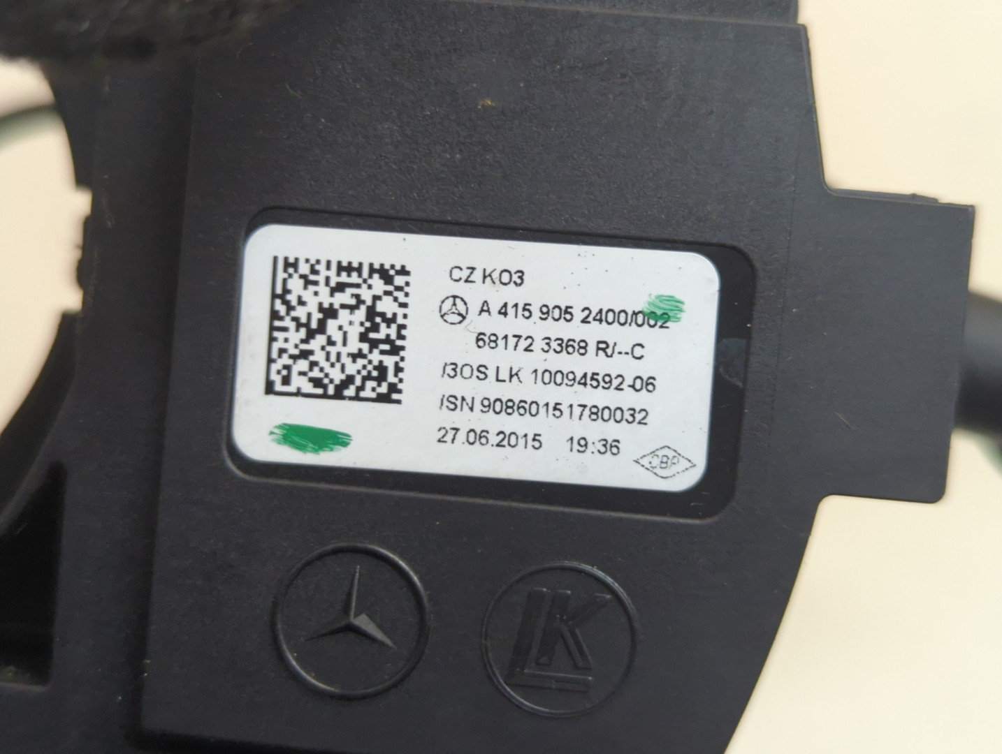 Переключатель подрулевой