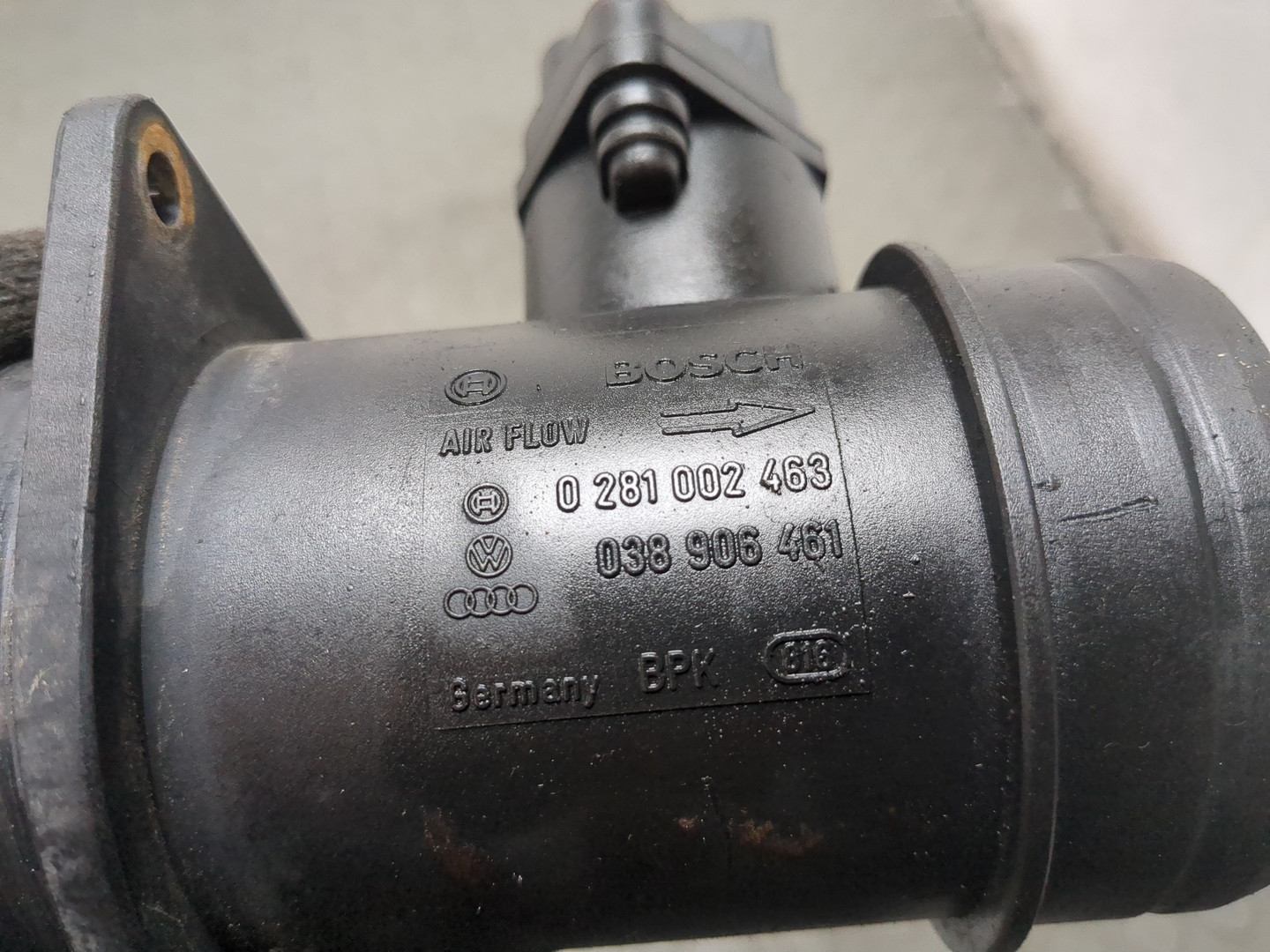 Расходомер воздуха (ДМРВ)