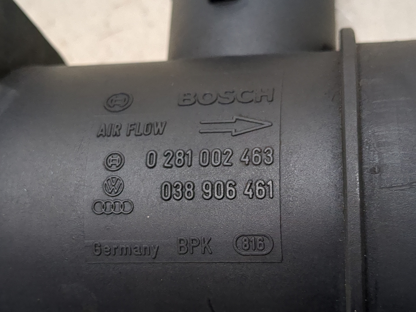 Расходомер воздуха (ДМРВ)