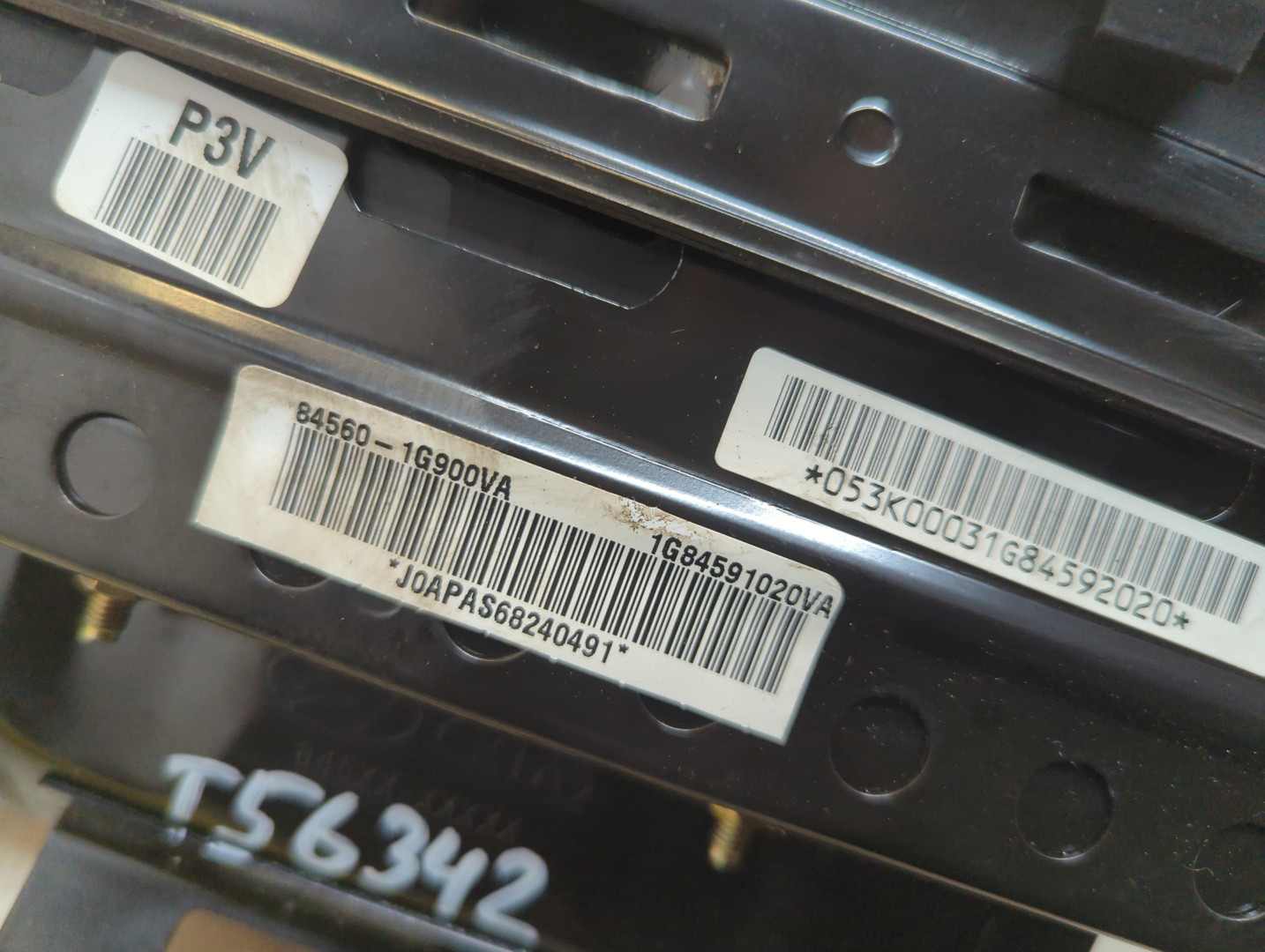 Подушка безопасности пассажирская (в торпедо)