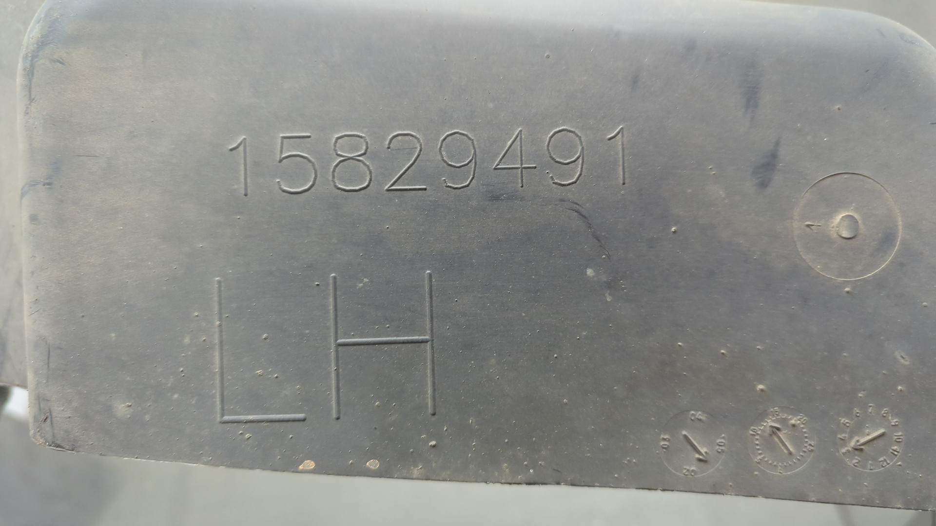 Локер задний левый