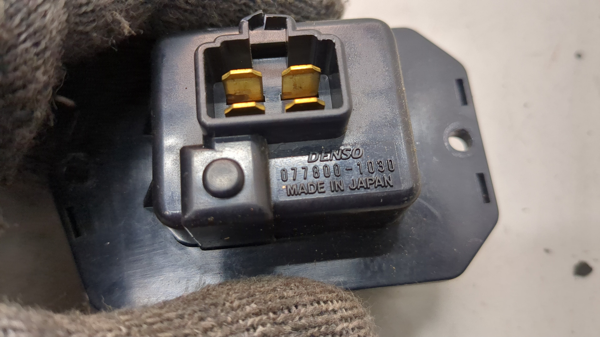 Резистор отопителя