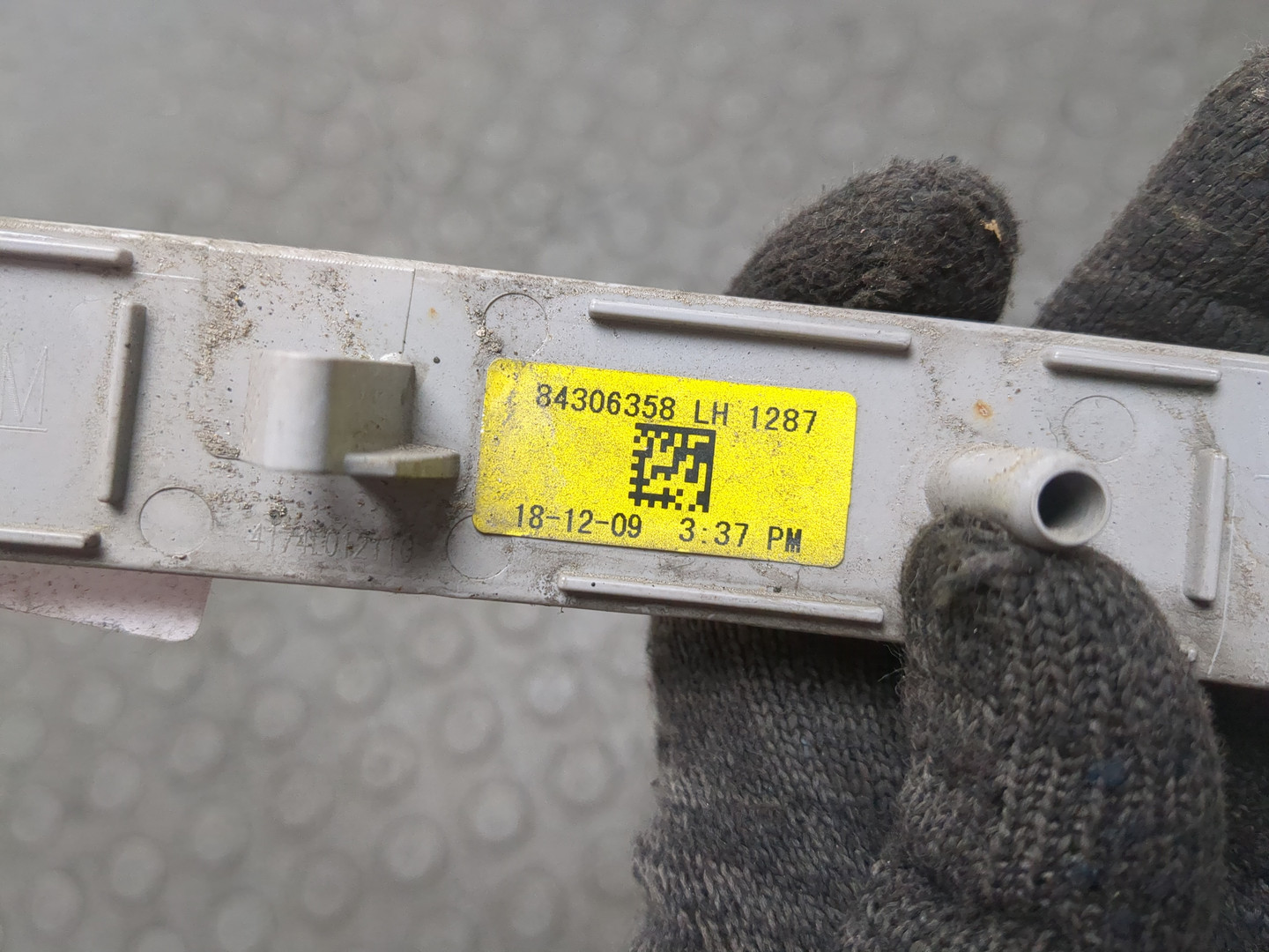 Отражатель в бампер задний левый