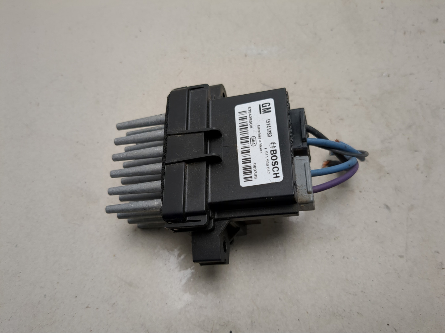 Резистор отопителя