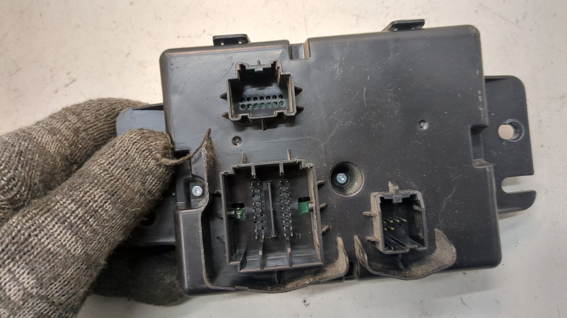 Блок управления климатической установкой