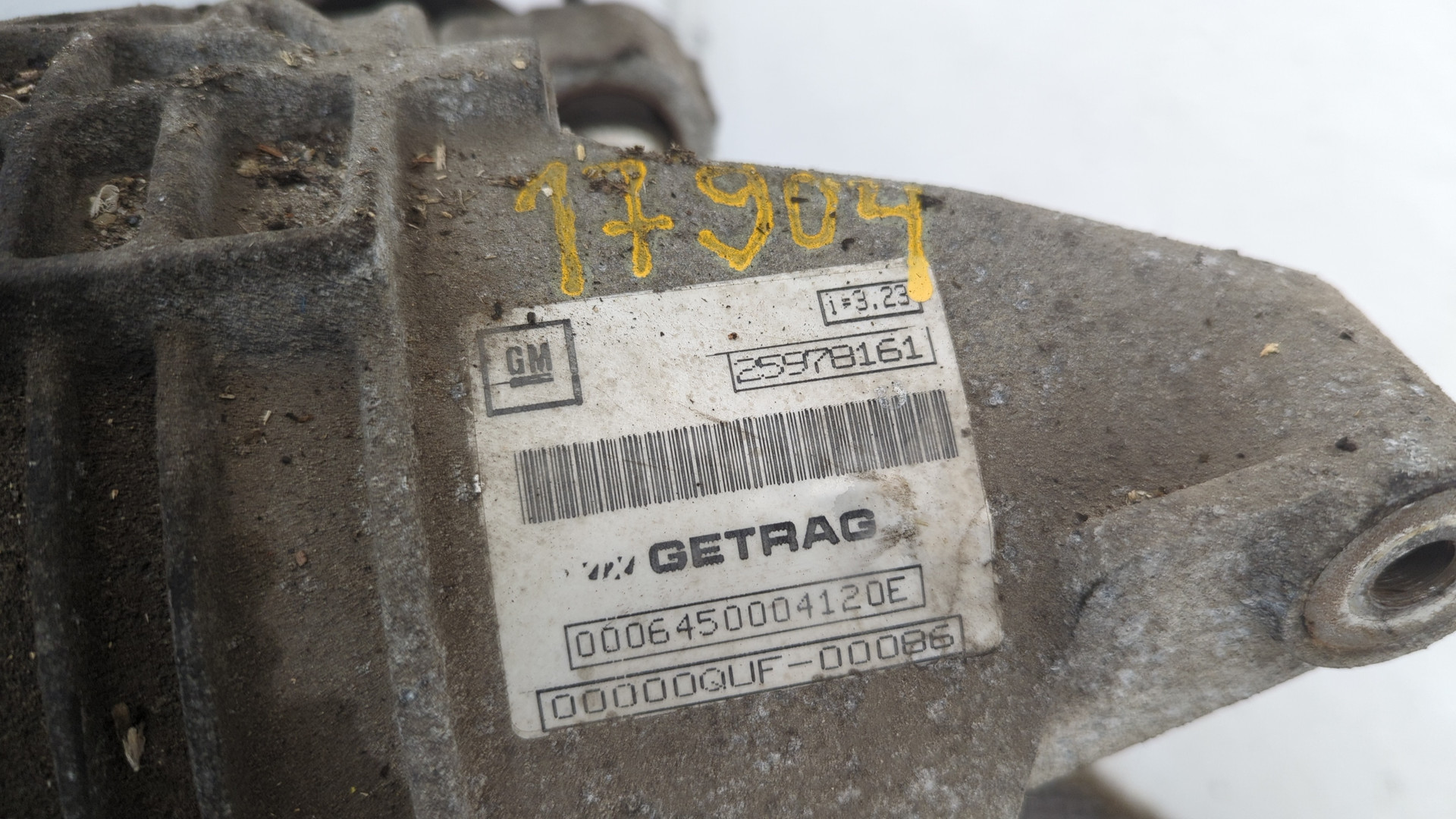 Редуктор заднего моста