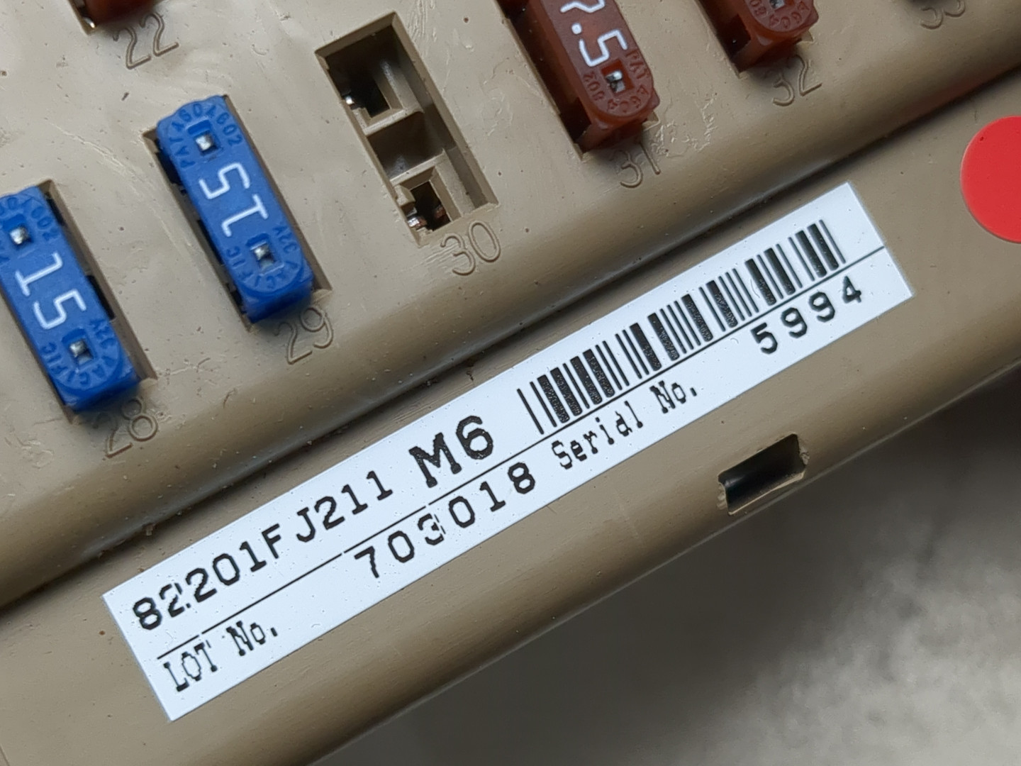 Блок предохранителей