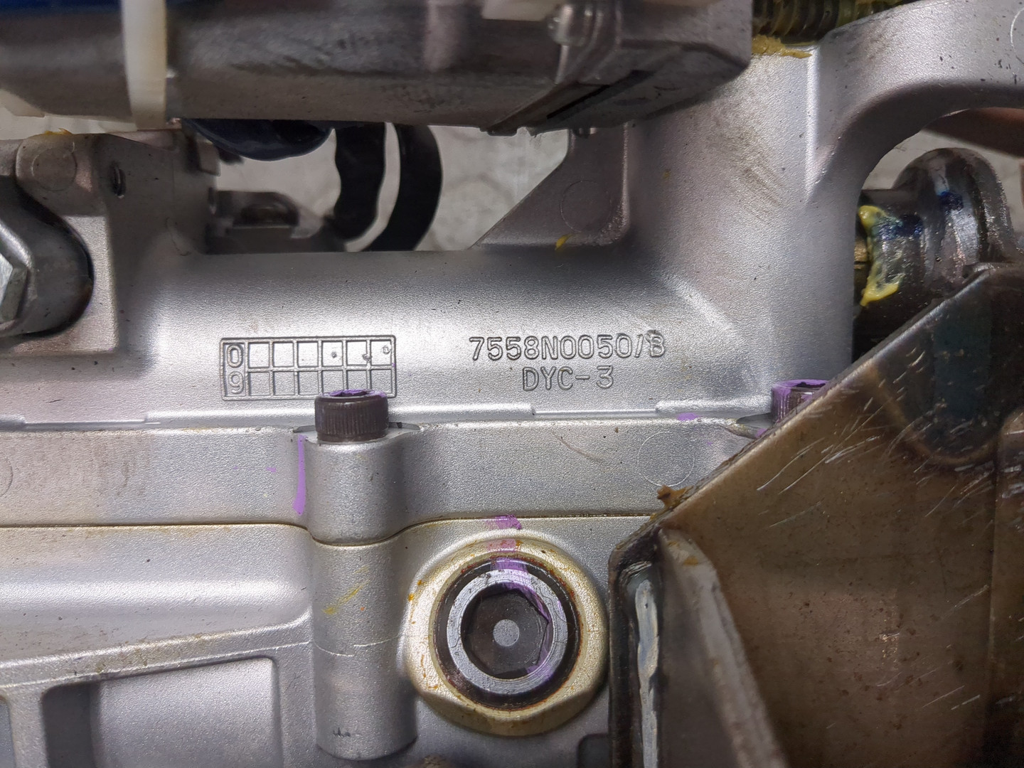 Колонка рулевая