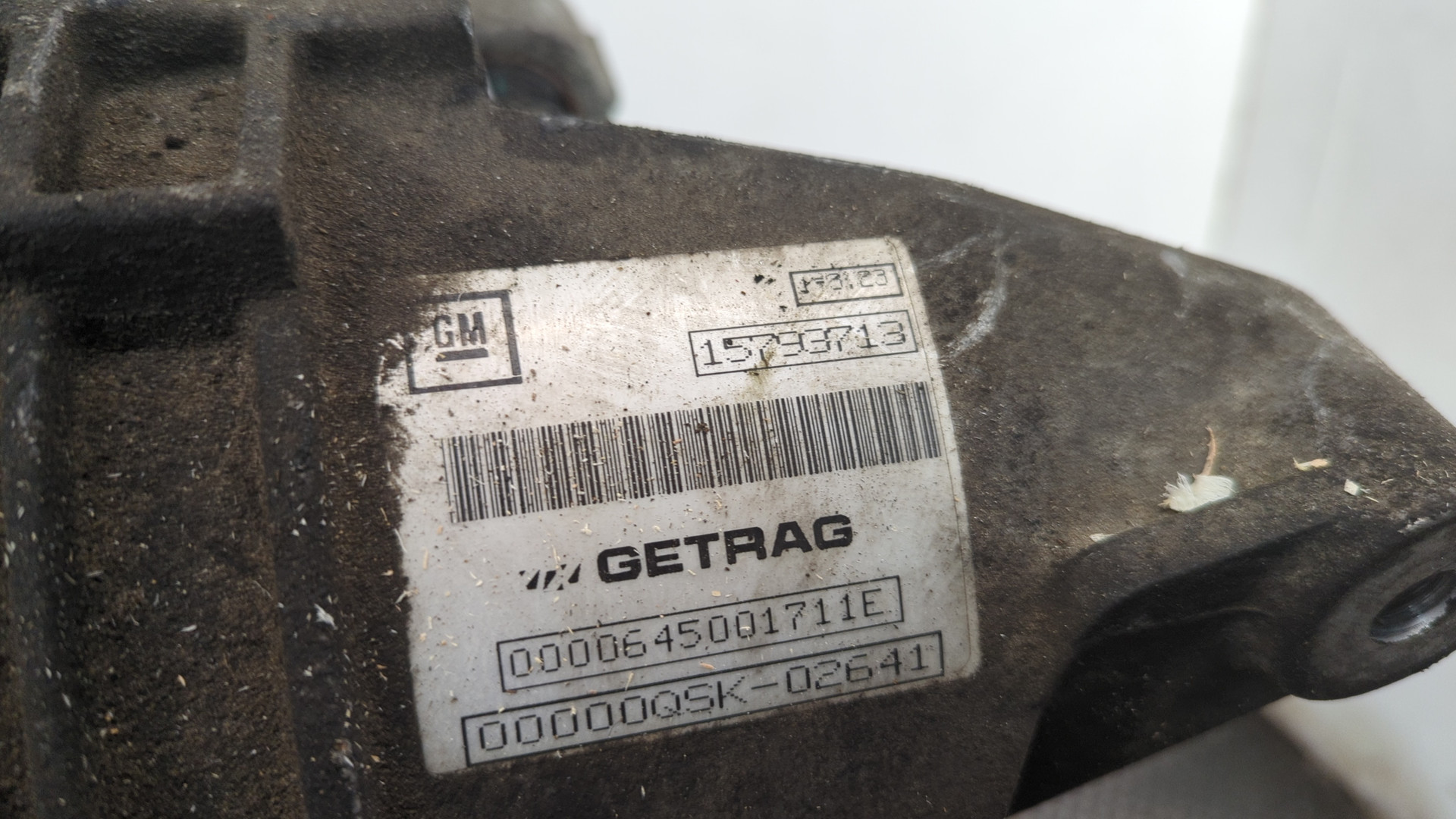 Редуктор заднего моста